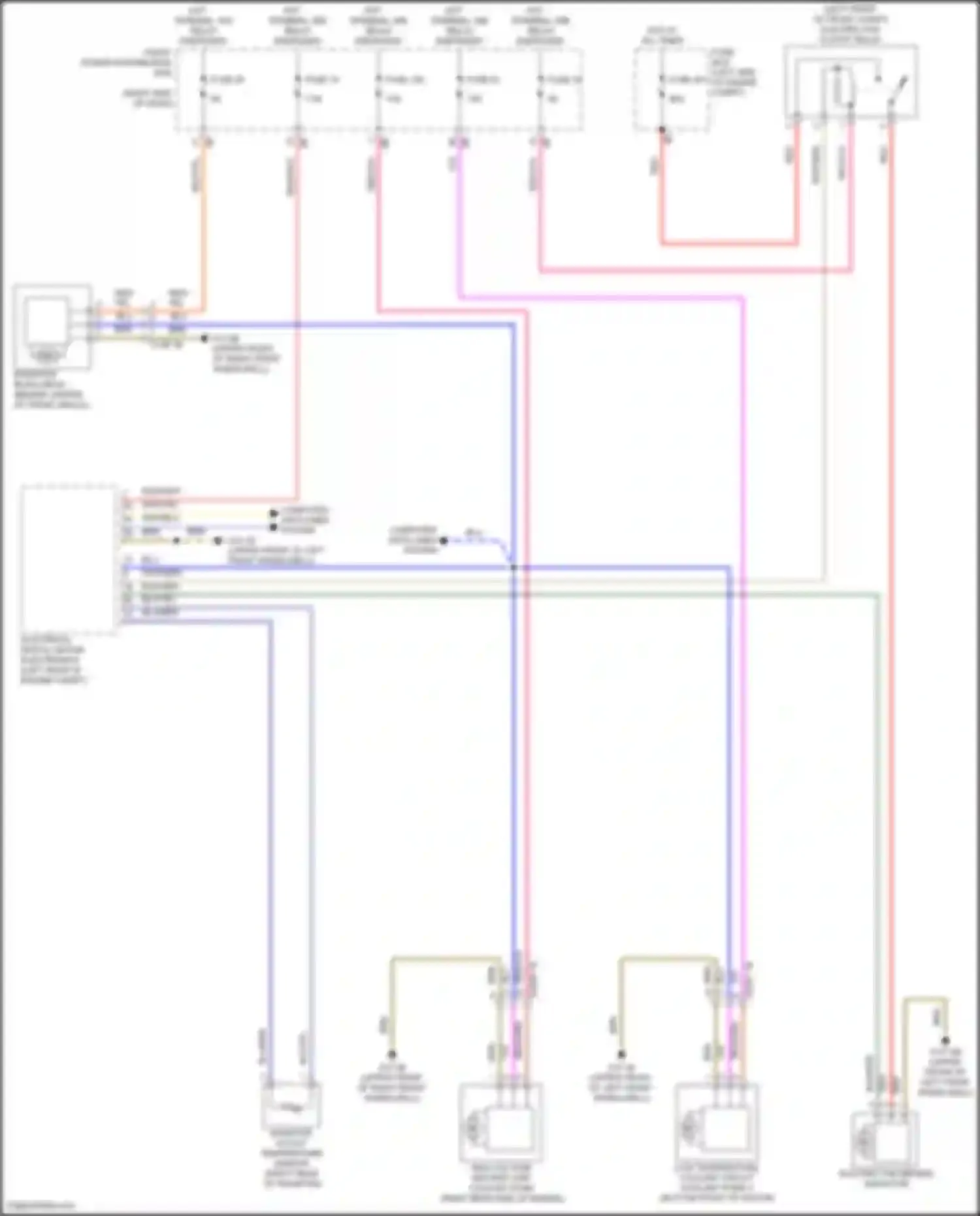 Wiring diagram fuse 401 for MINI Cooper S III facelift 2 (2021-2024) (3 of 5)