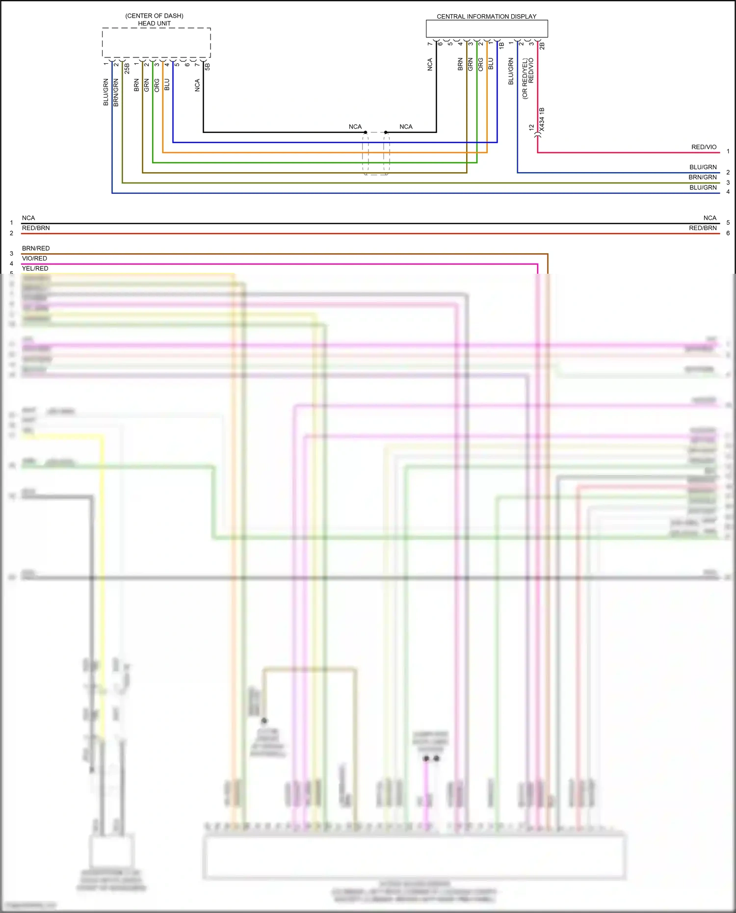MINI Cooper S III facelift (2018-2021) computer data lines system wiring diagram  (7 of 87)