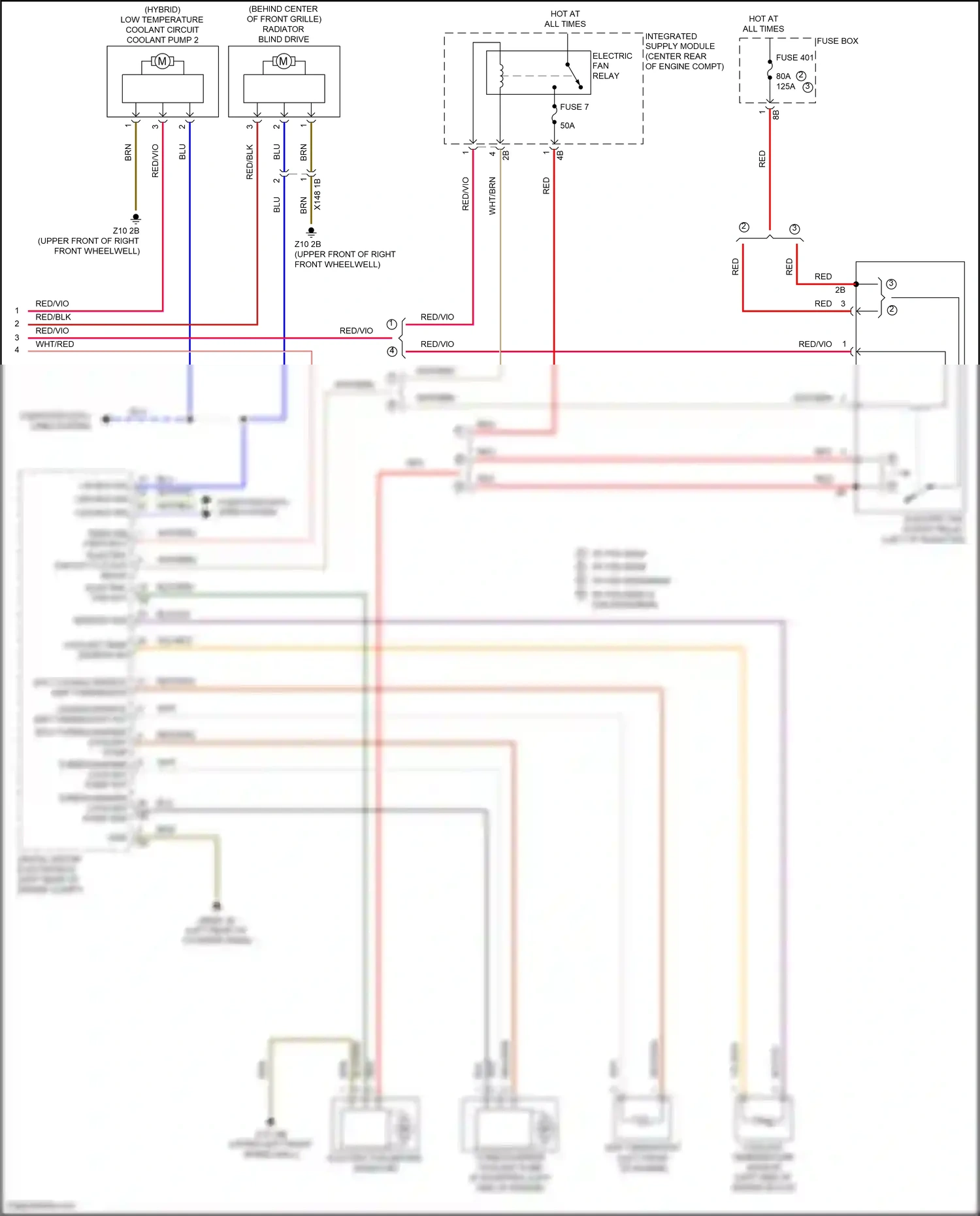 MINI Cooper S III facelift (2018-2021) sensor gnd wiring diagram  (1 of 1)