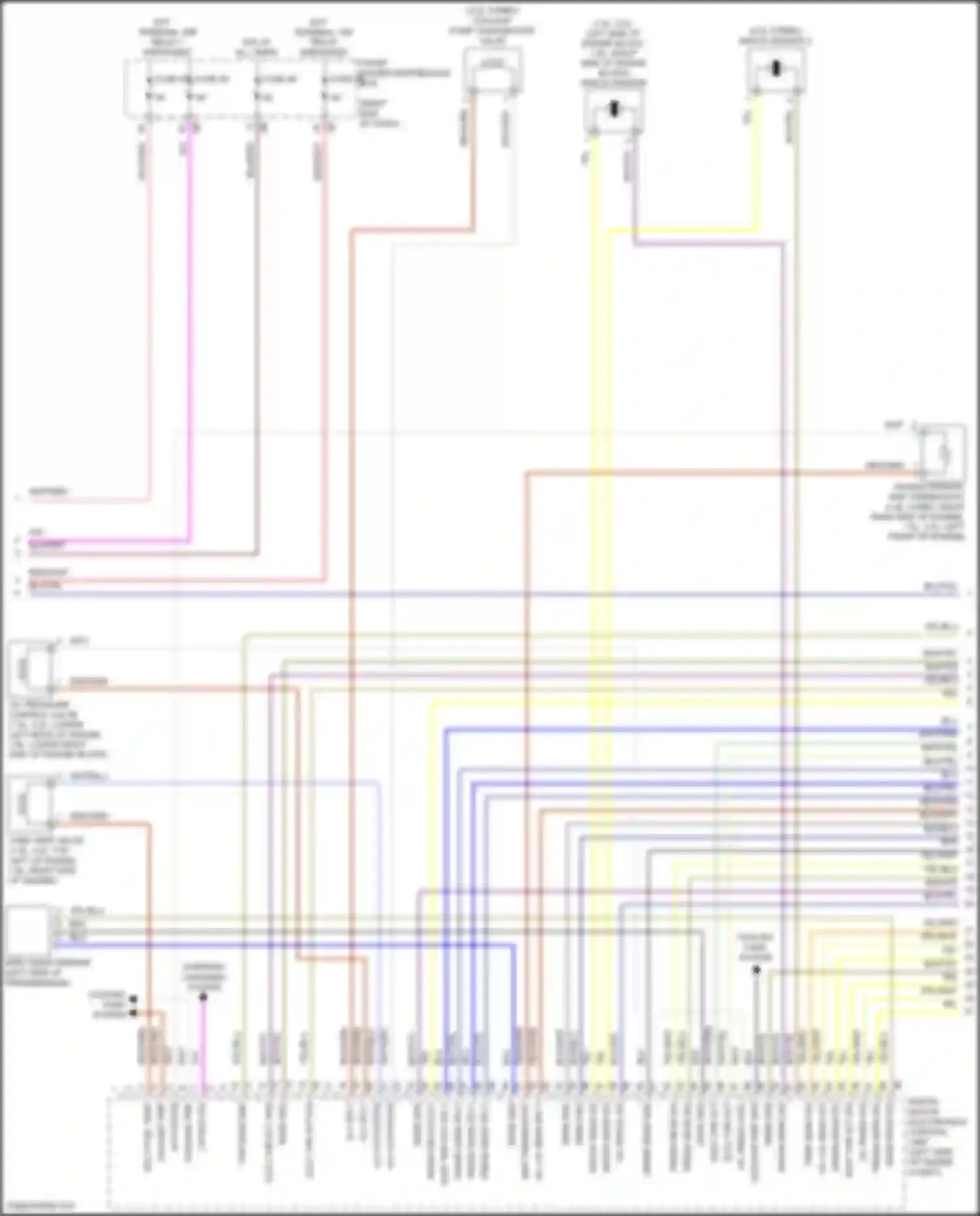Cooper S MINI III (2013-2018): Wiring diagram engine performance 1.5l turbo (2 of 4)