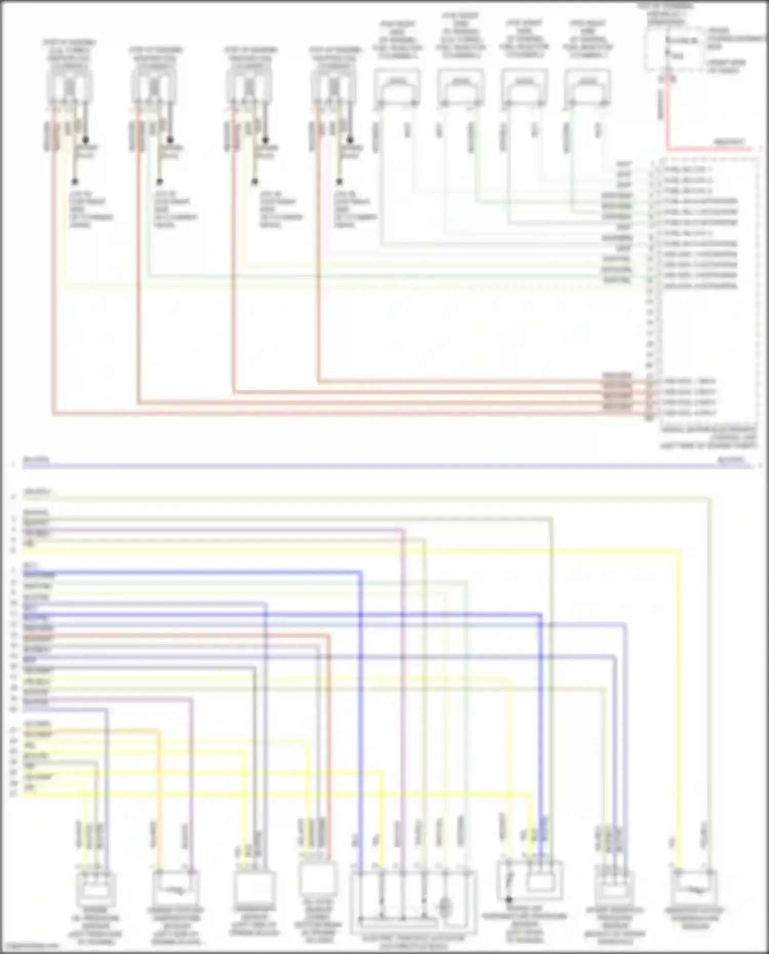 Cooper S MINI III (2013-2018): Wiring diagram engine performance 1.5l turbo (3 of 4)
