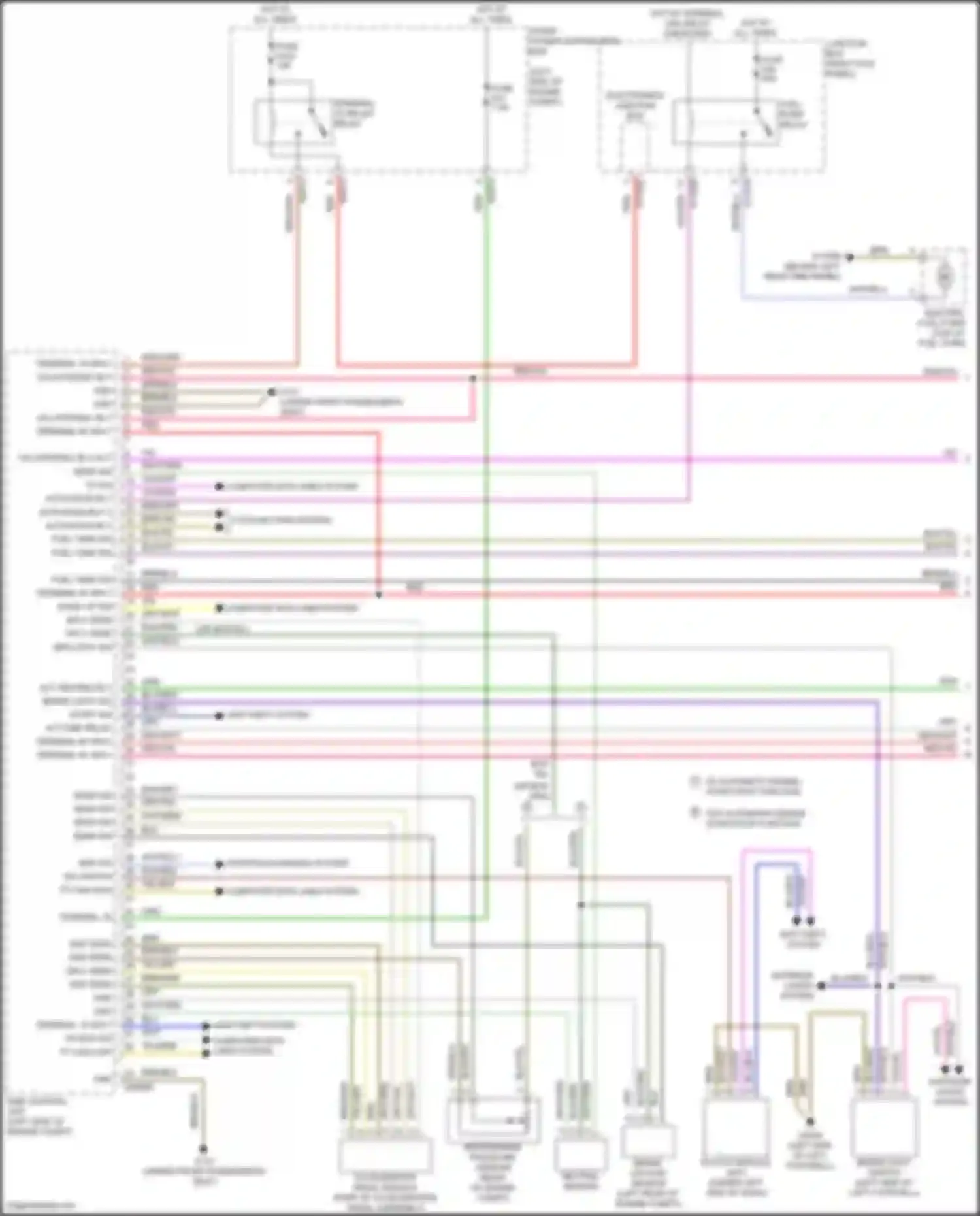 Cooper S MINI III (2013-2018): Wiring diagram engine performance 1.6l turbo, convertible (1 of 4)