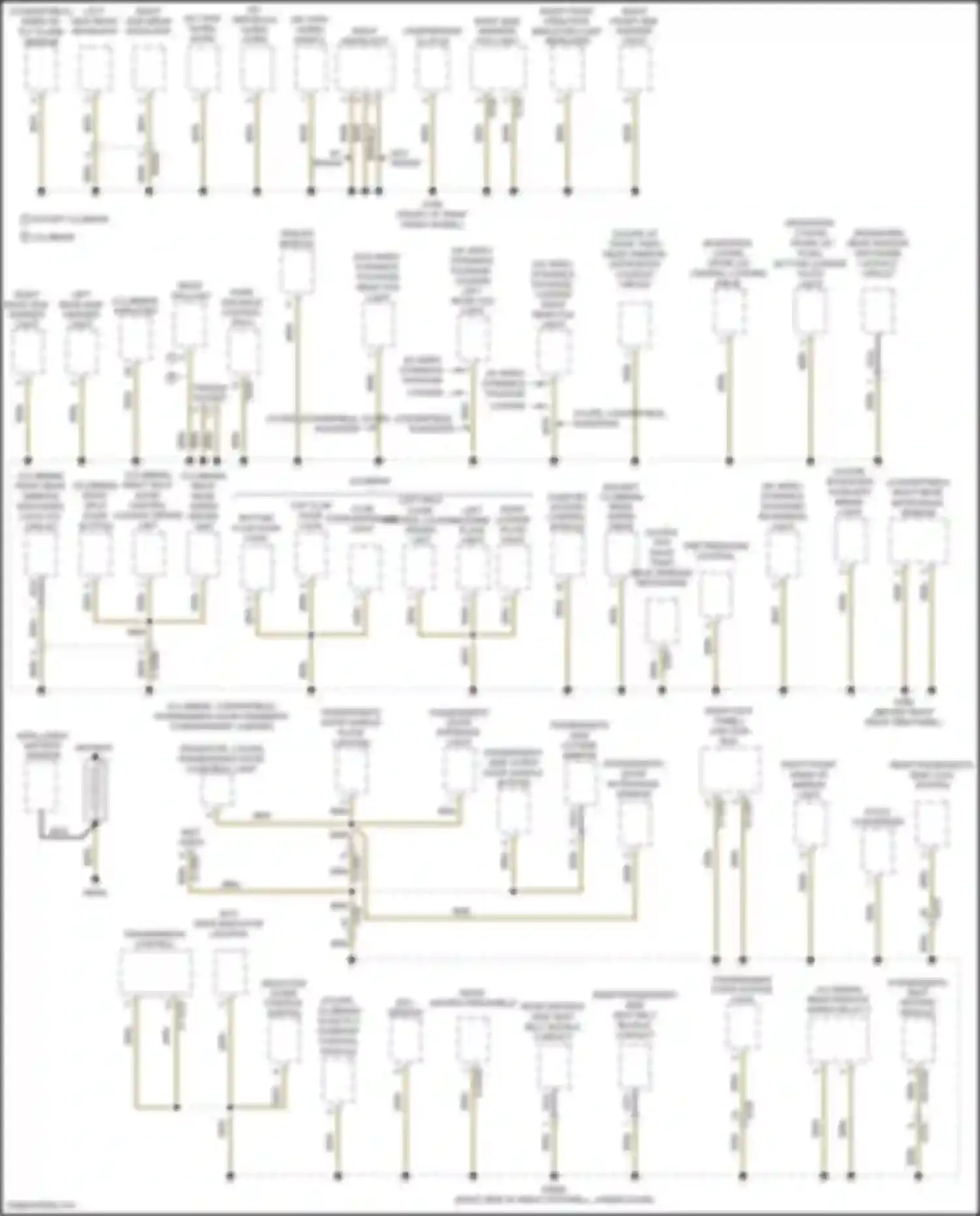 Cooper S MINI III (2013-2018): Ground distribution circuit, convertible (1 of 3)