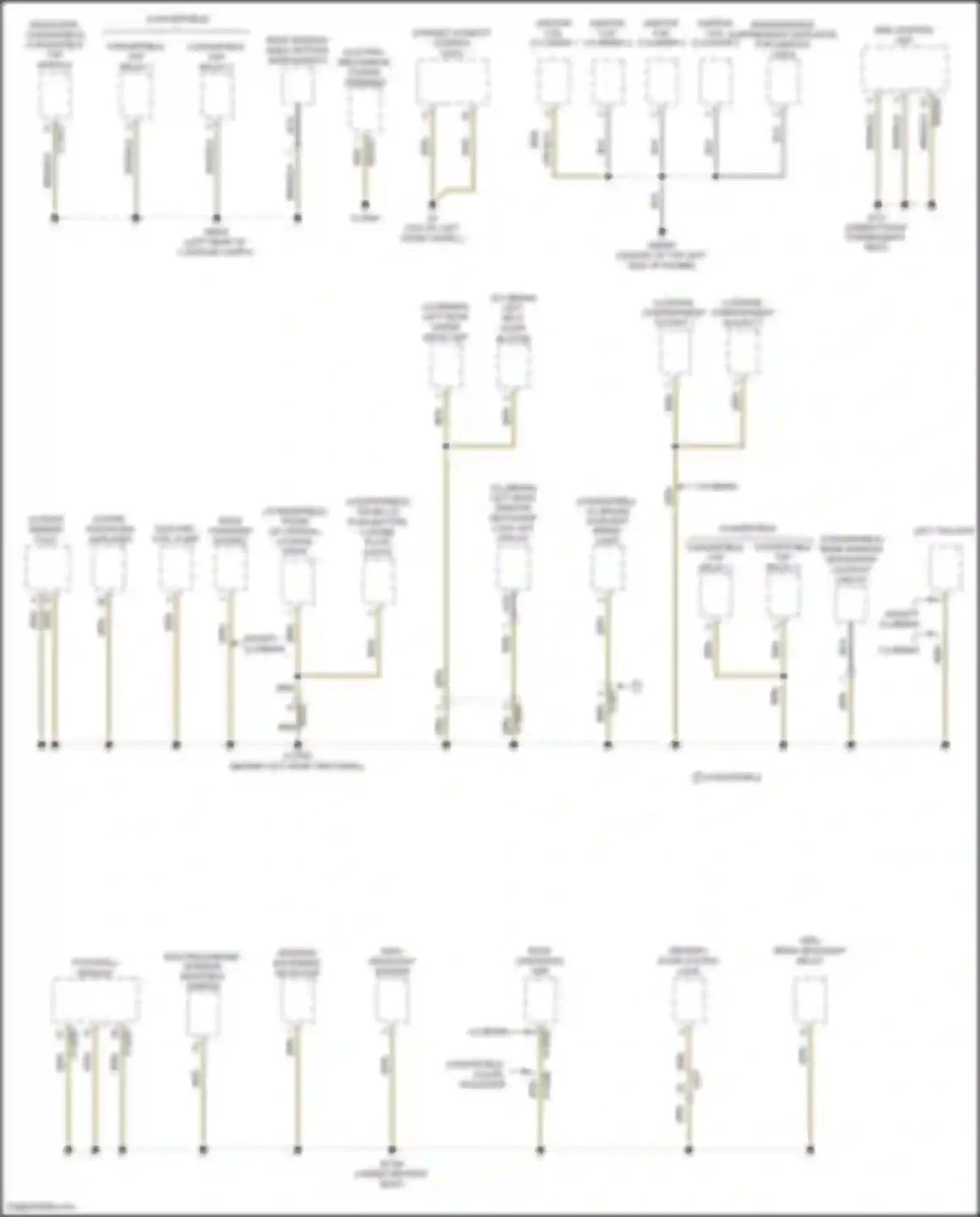 Cooper S MINI III (2013-2018): Ground distribution circuit, convertible (3 of 3)