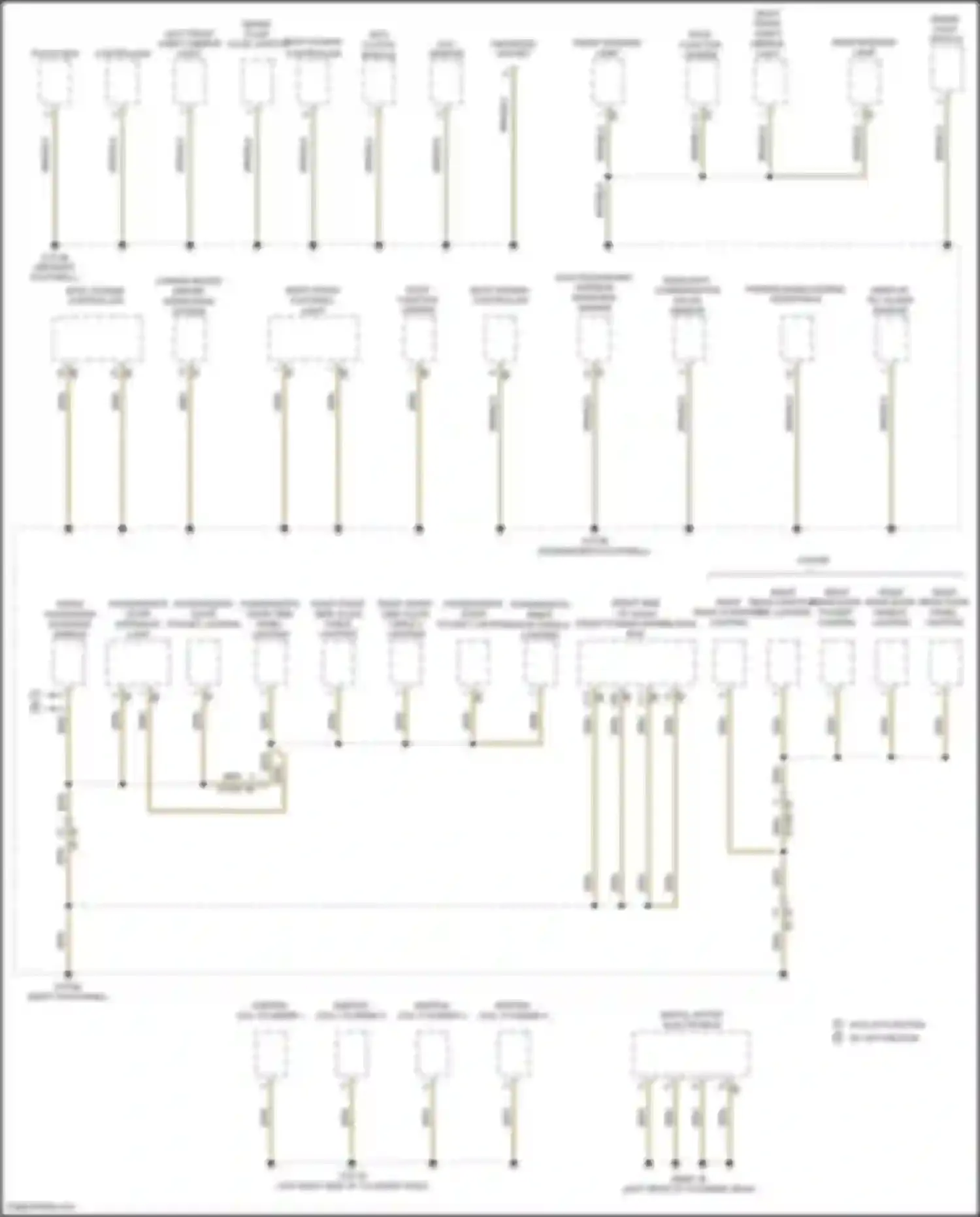 Cooper S MINI III (2013-2018): Ground distribution circuit, hatchback (2 of 3)
