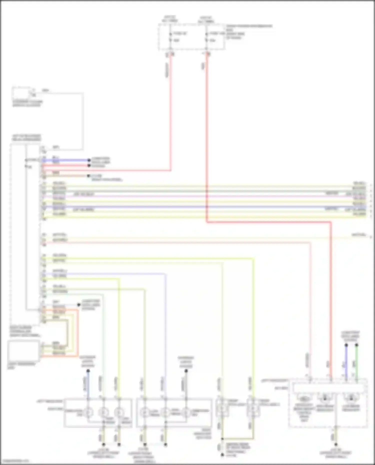 Cooper S MINI III (2013-2018): Headlights circuit, hatchback (1 of 2)