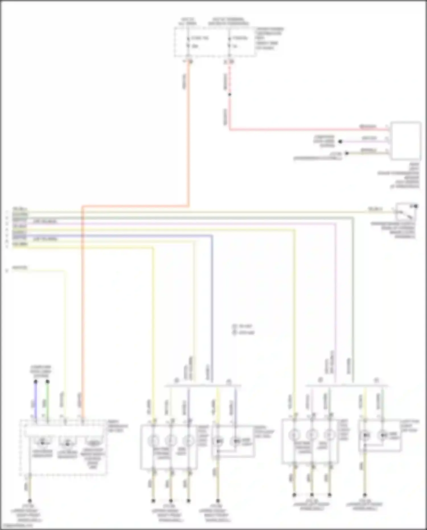 Cooper S MINI III (2013-2018): Headlights circuit, hatchback (2 of 2)