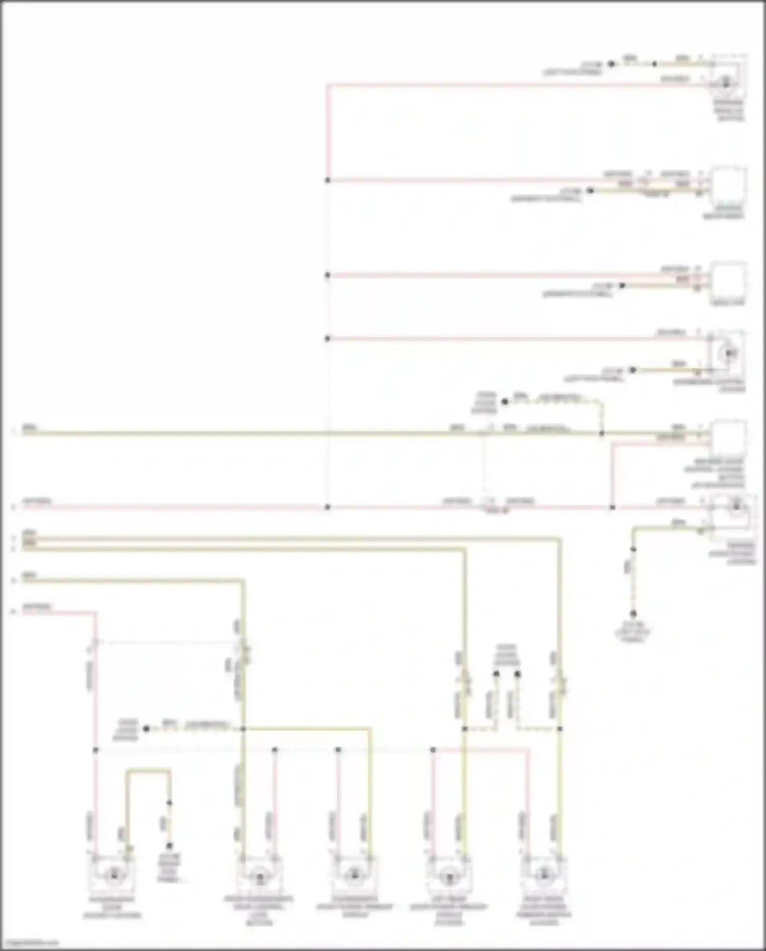 Cooper S MINI III (2013-2018): Instrument illumination circuit, hatchback (2 of 2)