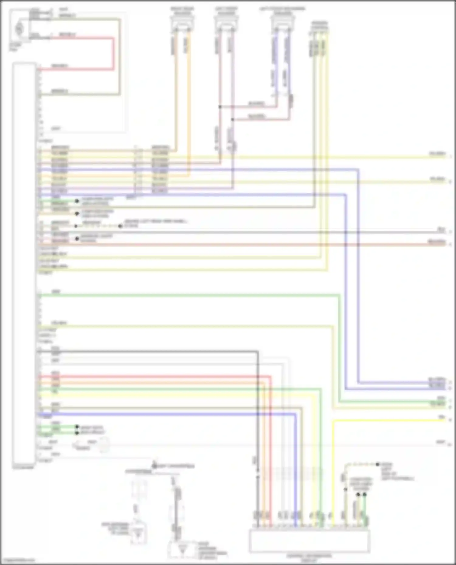 Cooper S MINI III (2013-2018): Navigation circuit, convertible (1 of 2)