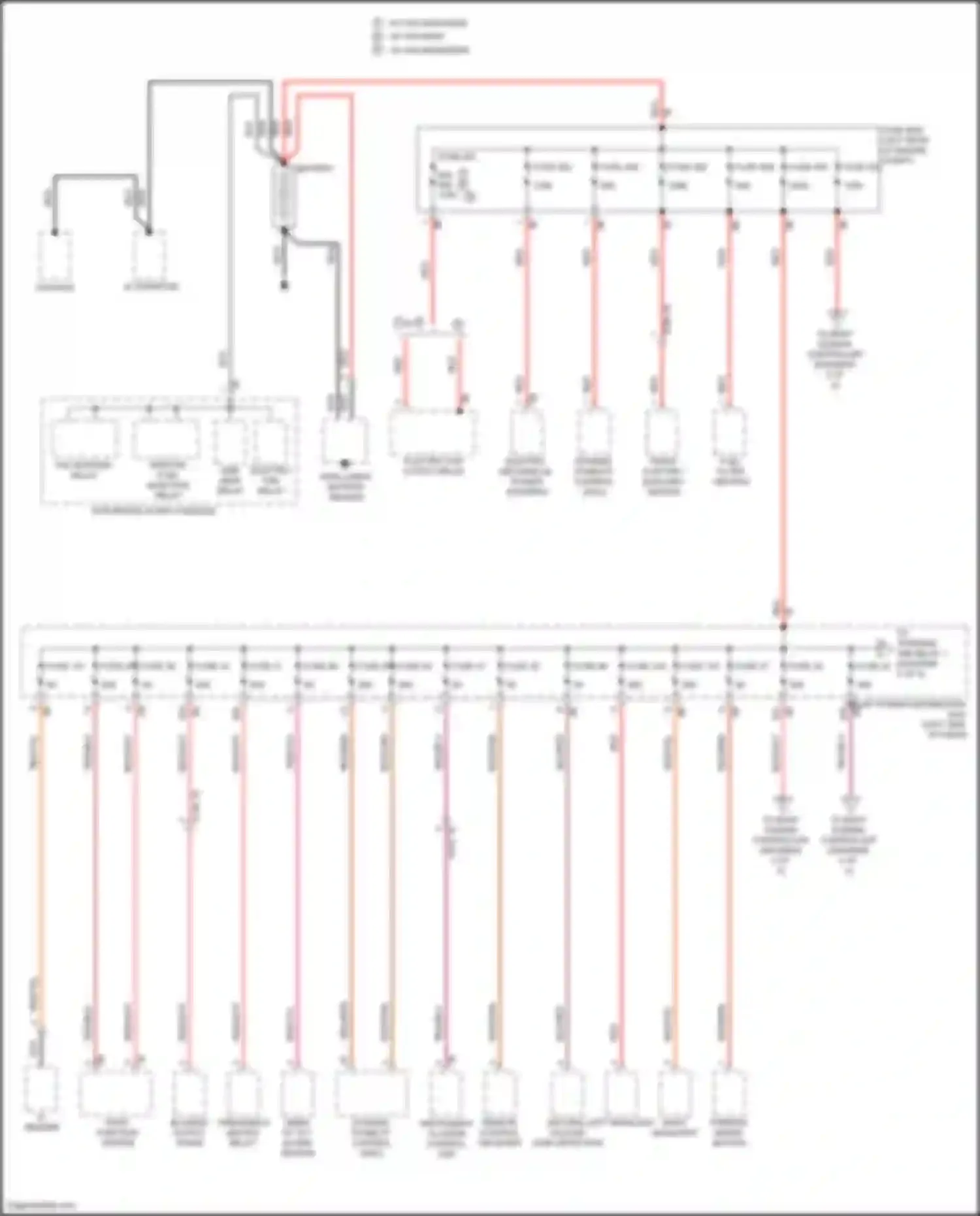 Cooper S MINI III (2013-2018): Power distribution circuit, hatchback (1 of 4)