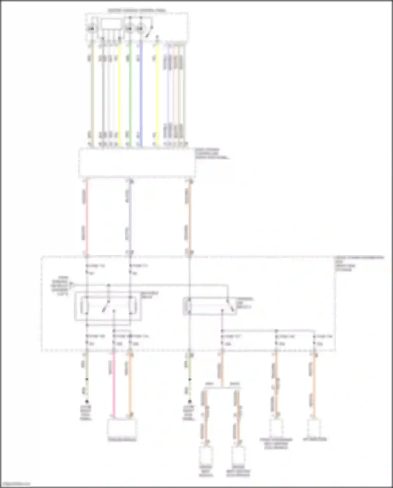 Cooper S MINI III (2013-2018): Power distribution circuit, hatchback (4 of 4)