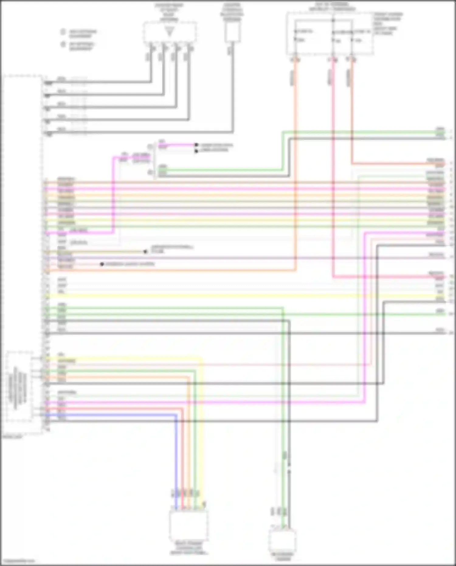 Cooper S MINI III (2013-2018): Radio circuit, hatchback w/ base radio & active sound design (1 of 4)