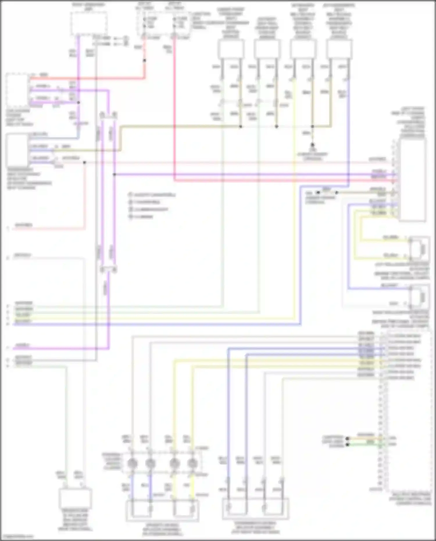 Cooper S MINI III (2013-2018): Supplemental restraints circuit, convertible (2 of 2)