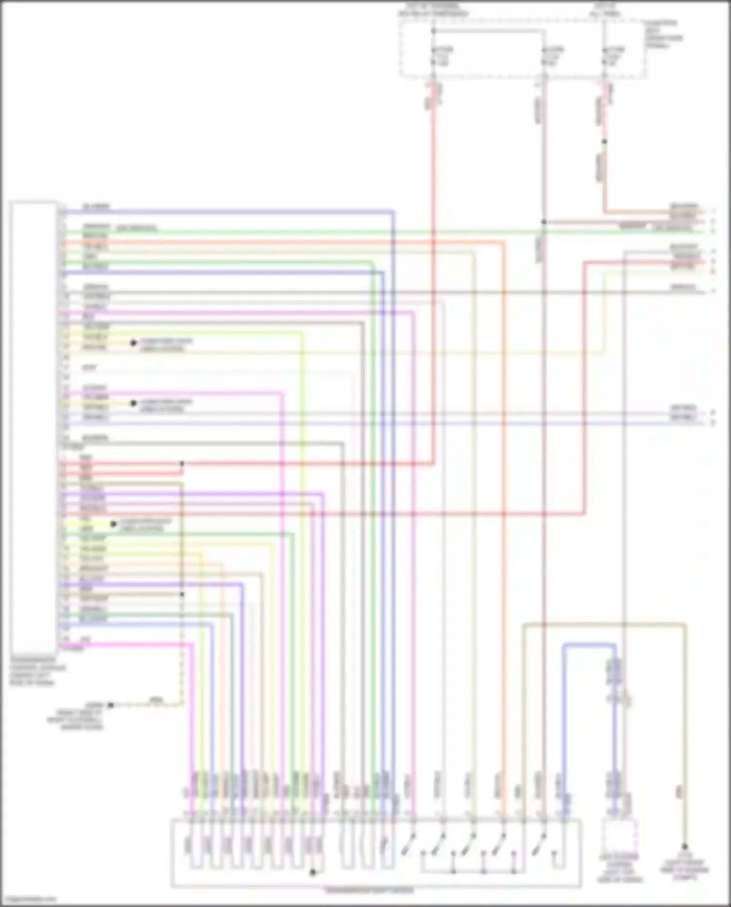 Cooper S MINI III (2013-2018): Transmission circuit, convertible (1 of 2)