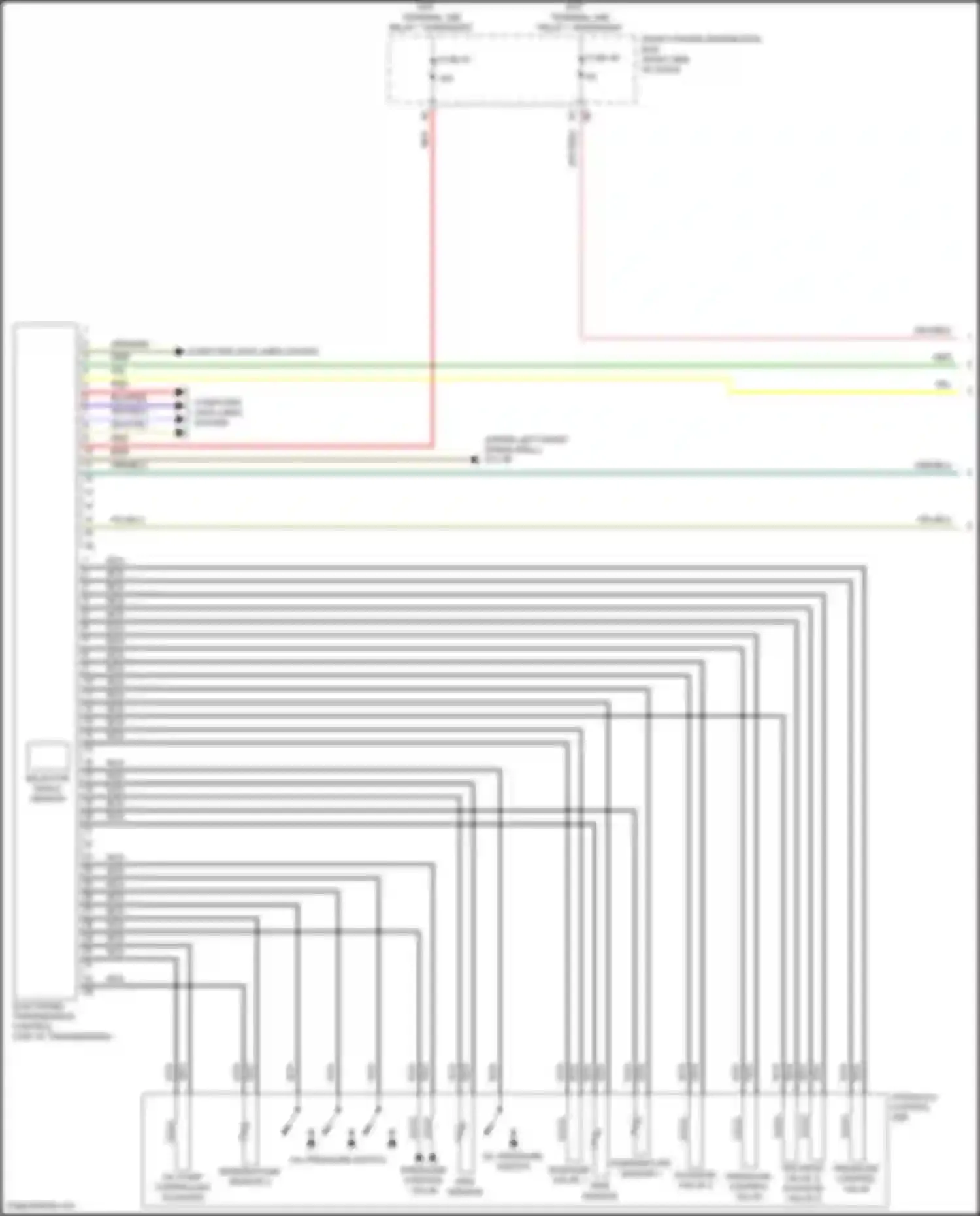 Cooper S MINI III (2013-2018): Transmission circuit, hatchback (1 of 2)