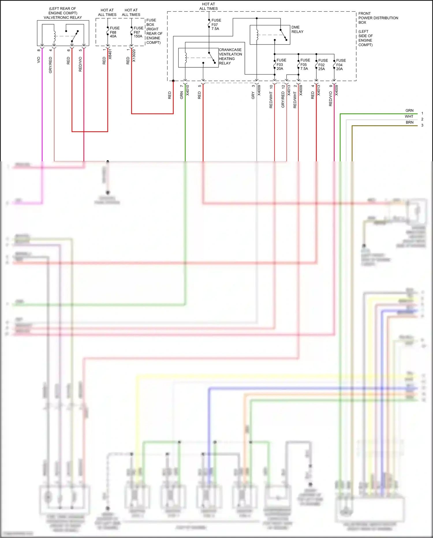 MINI Cooper S III (2013-2018) blu wiring diagram  (172 of 201)