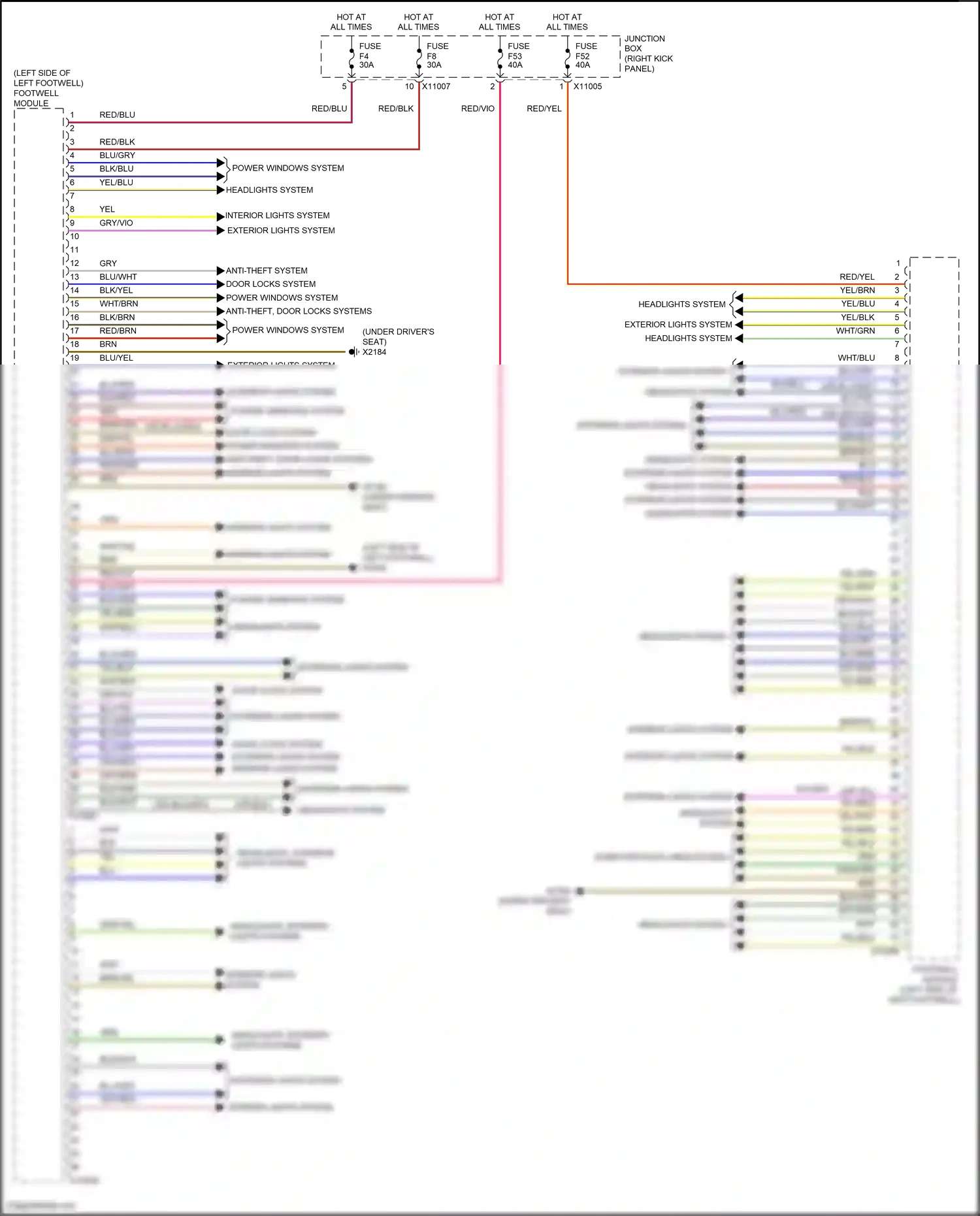 MINI Cooper S III (2013-2018) blu/grn wiring diagram  (11 of 33)