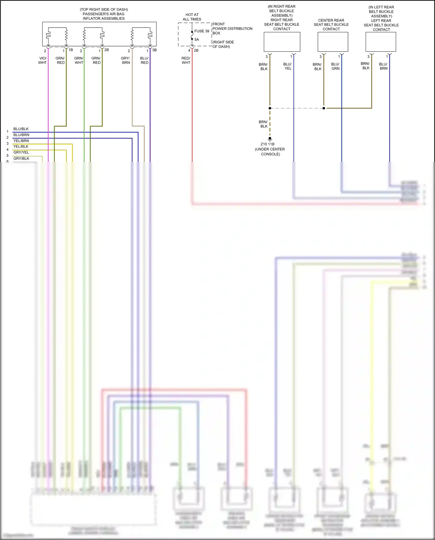 MINI Cooper S III (2013-2018) blu/grn wiring diagram  (30 of 33)