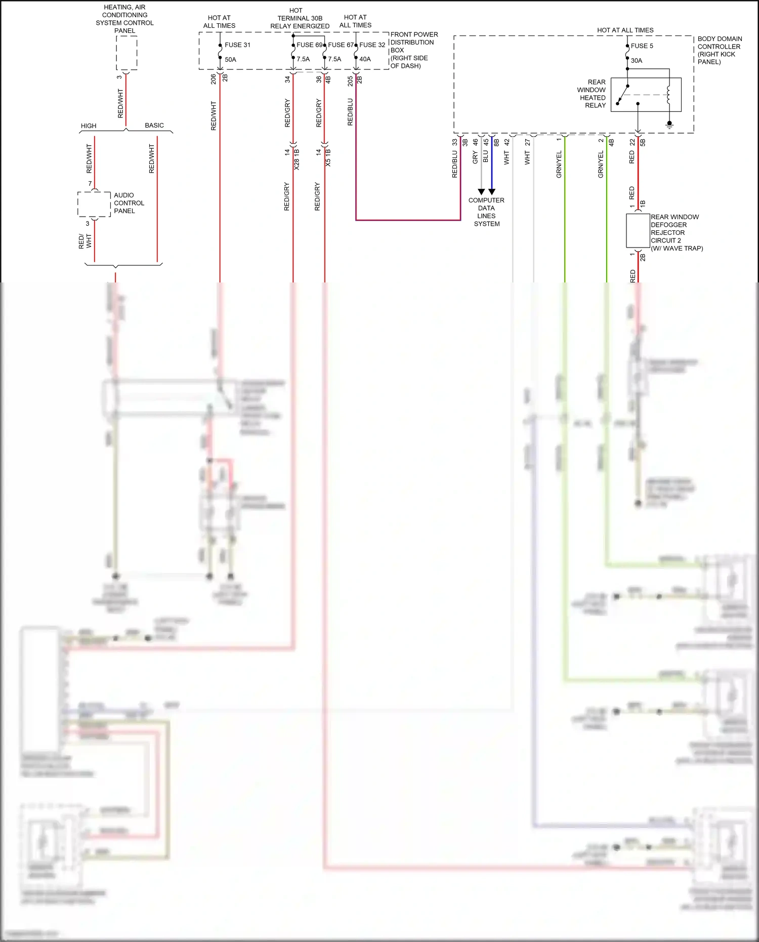 MINI Cooper S III (2013-2018) body domain controller wiring diagram  (2 of 37)