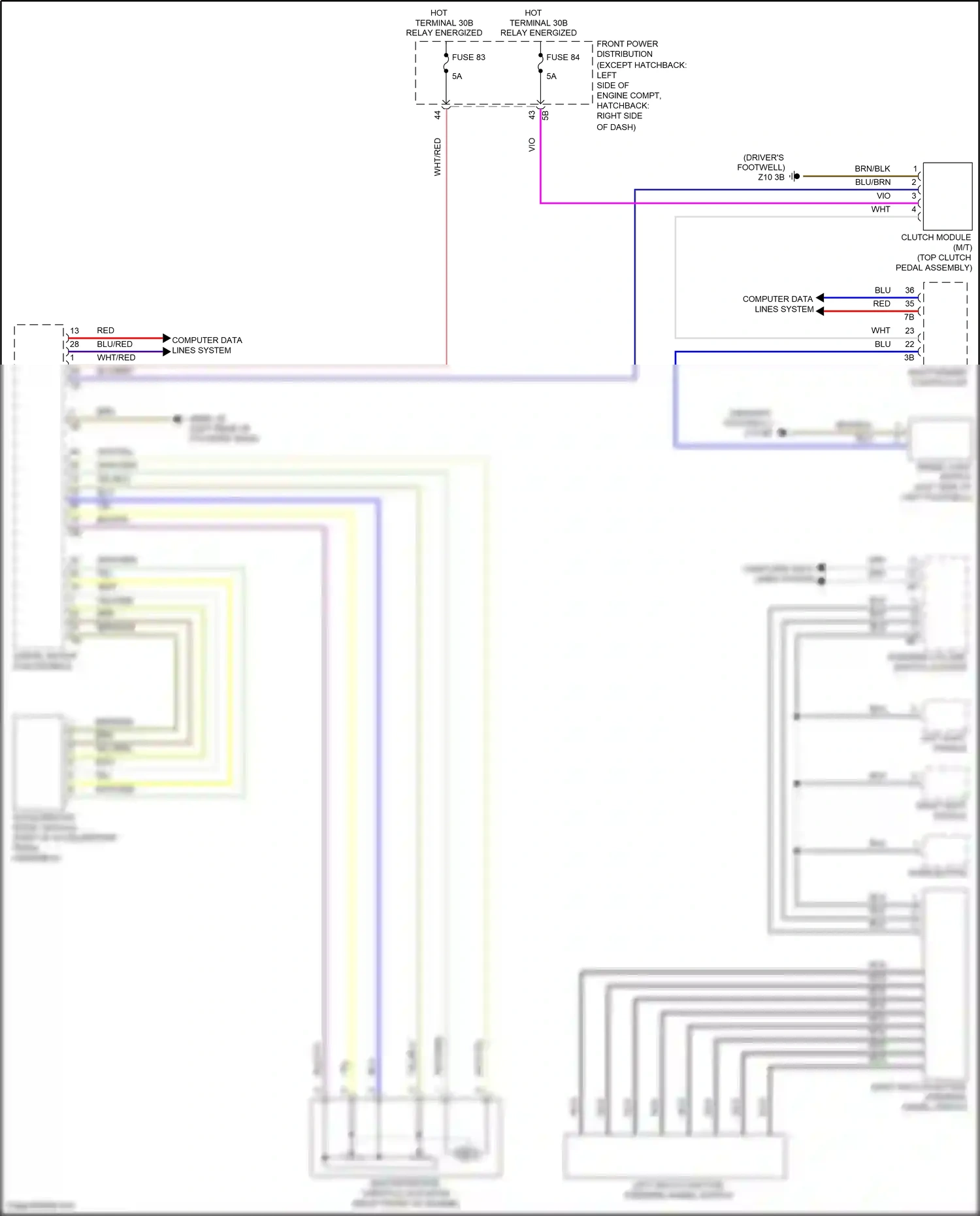 MINI Cooper S III (2013-2018) body domain controller wiring diagram  (31 of 37)