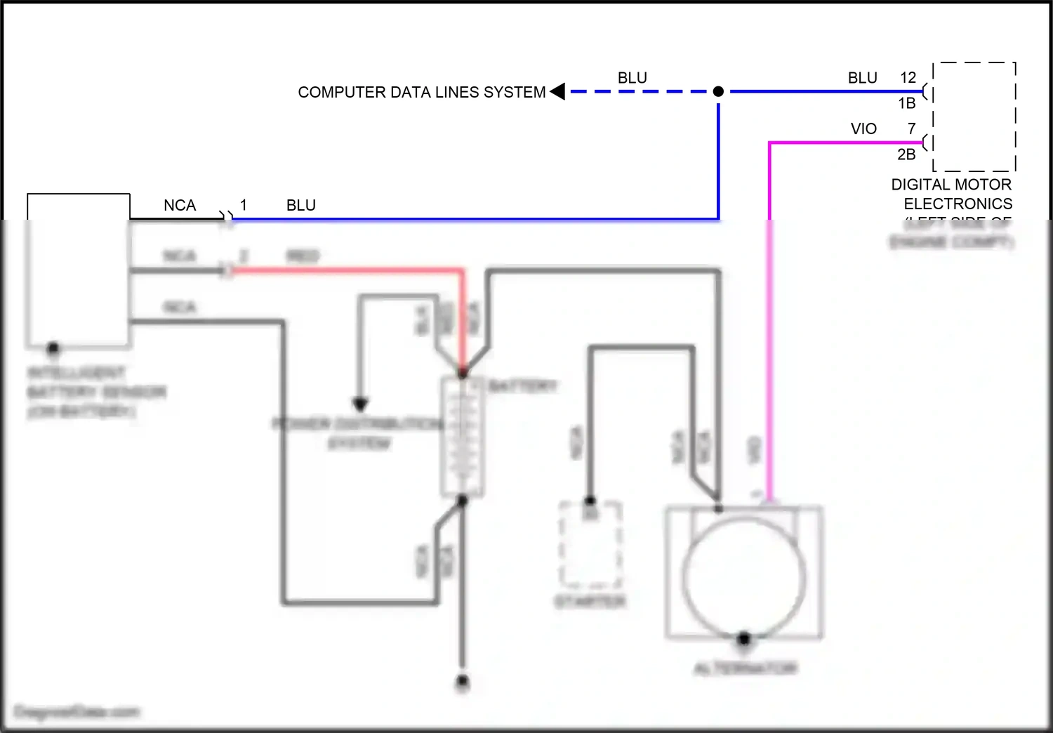 MINI Cooper S III (2013-2018) computer data lines system wiring diagram  (151 of 192)