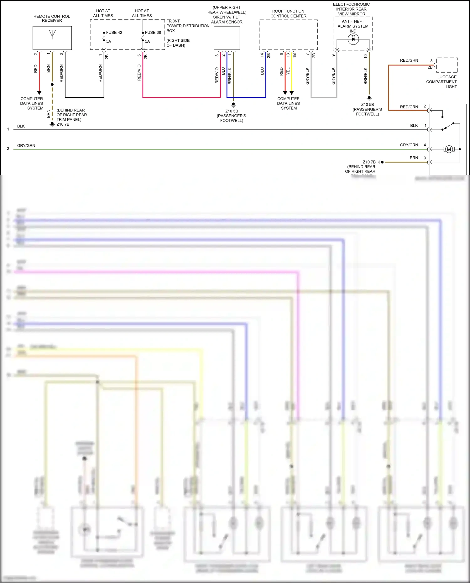 MINI Cooper S III (2013-2018) computer data lines system wiring diagram  (138 of 192)