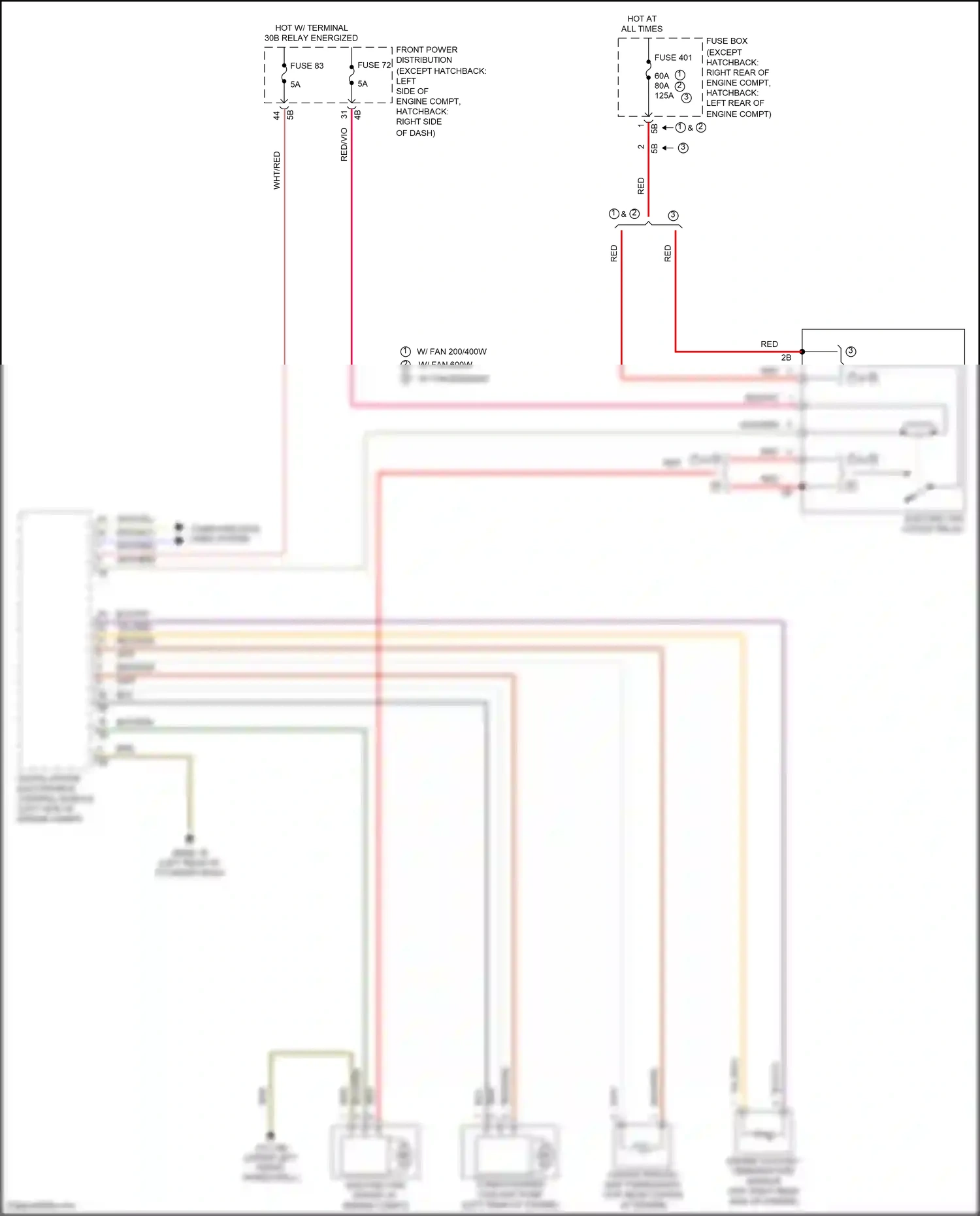 MINI Cooper S III (2013-2018) red wiring diagram  (171 of 184)