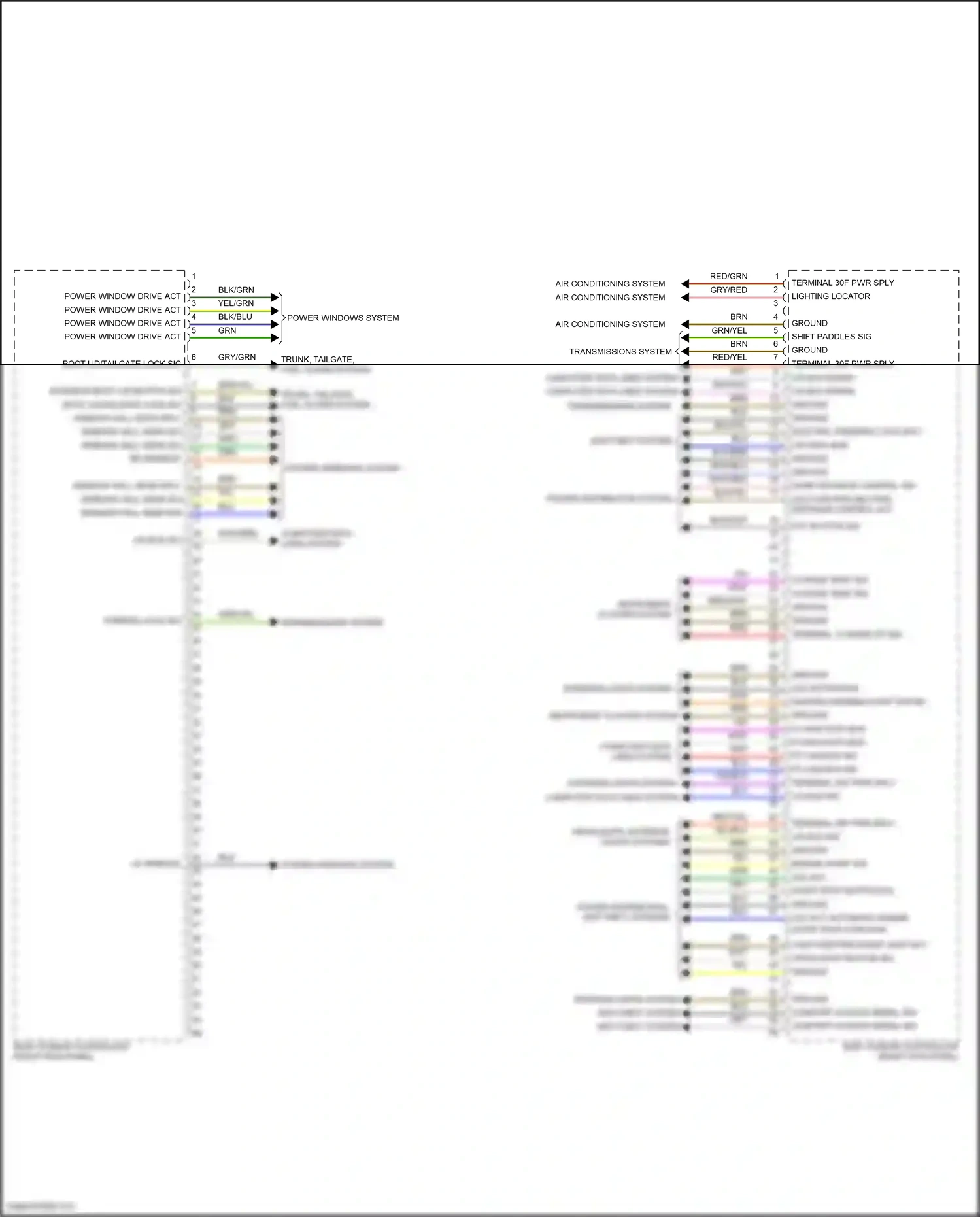 MINI Cooper S III (2013-2018) transmissions system wiring diagram  (1 of 1)