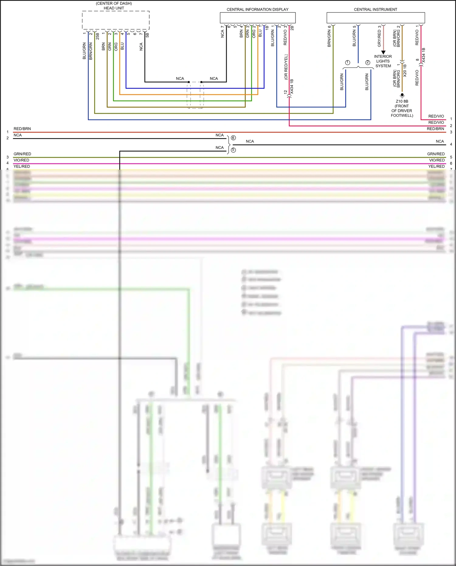 MINI Cooper SD Clubman II (2015-2019) basic version wiring diagram  (3 of 6)