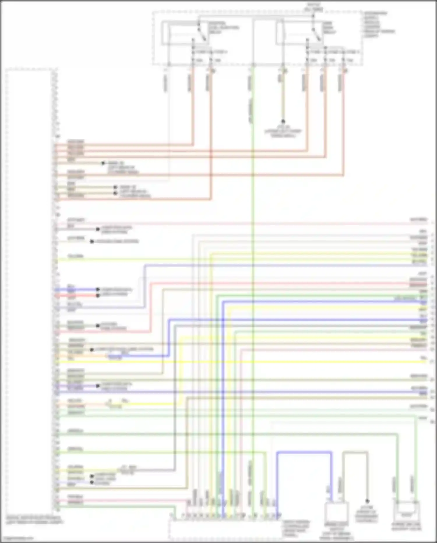 Cooper SD Countryman MINI II (2016-2020): Wiring diagram engine performance 1.5l turbo hybrid (1 of 12)