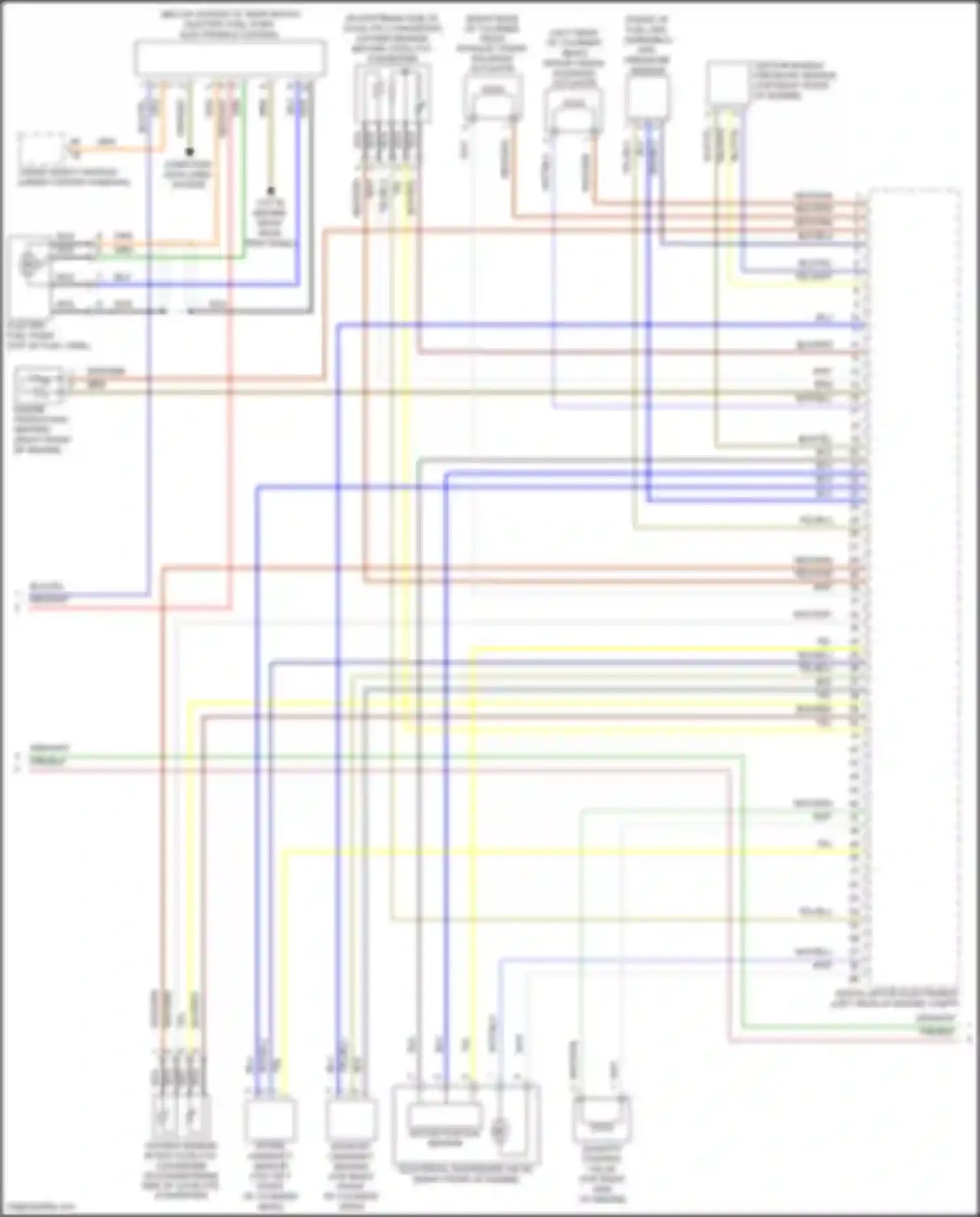 Cooper SD Countryman MINI II (2016-2020): Wiring diagram engine performance 1.5l turbo hybrid (5 of 12)