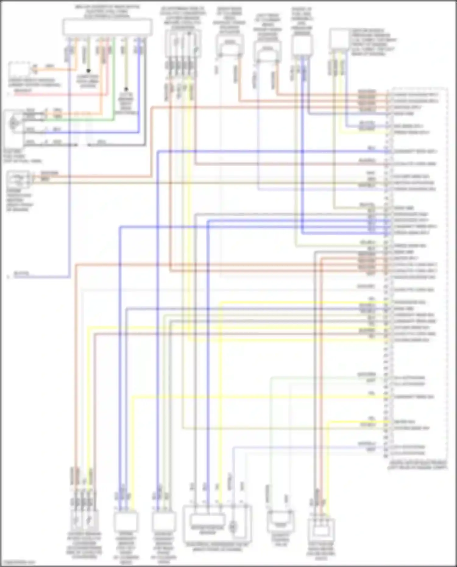 Cooper SD Countryman MINI II (2016-2020): Wiring diagram engine performance 1.5l turbo (4 of 4)