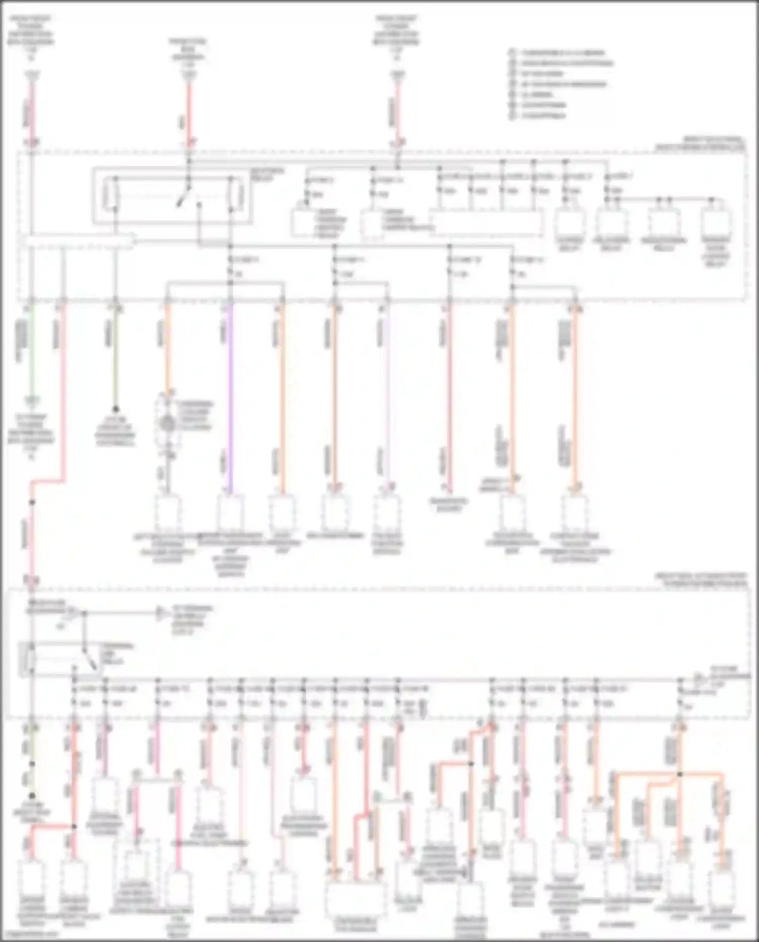 Cooper SD Countryman MINI II (2016-2020): Power distribution circuit (2 of 4)