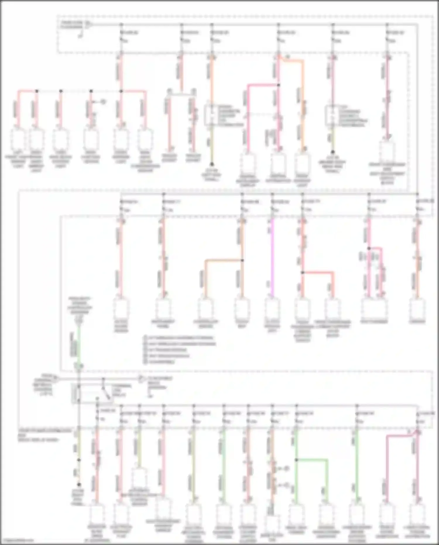Cooper SD Countryman MINI II (2016-2020): Power distribution circuit (3 of 4)