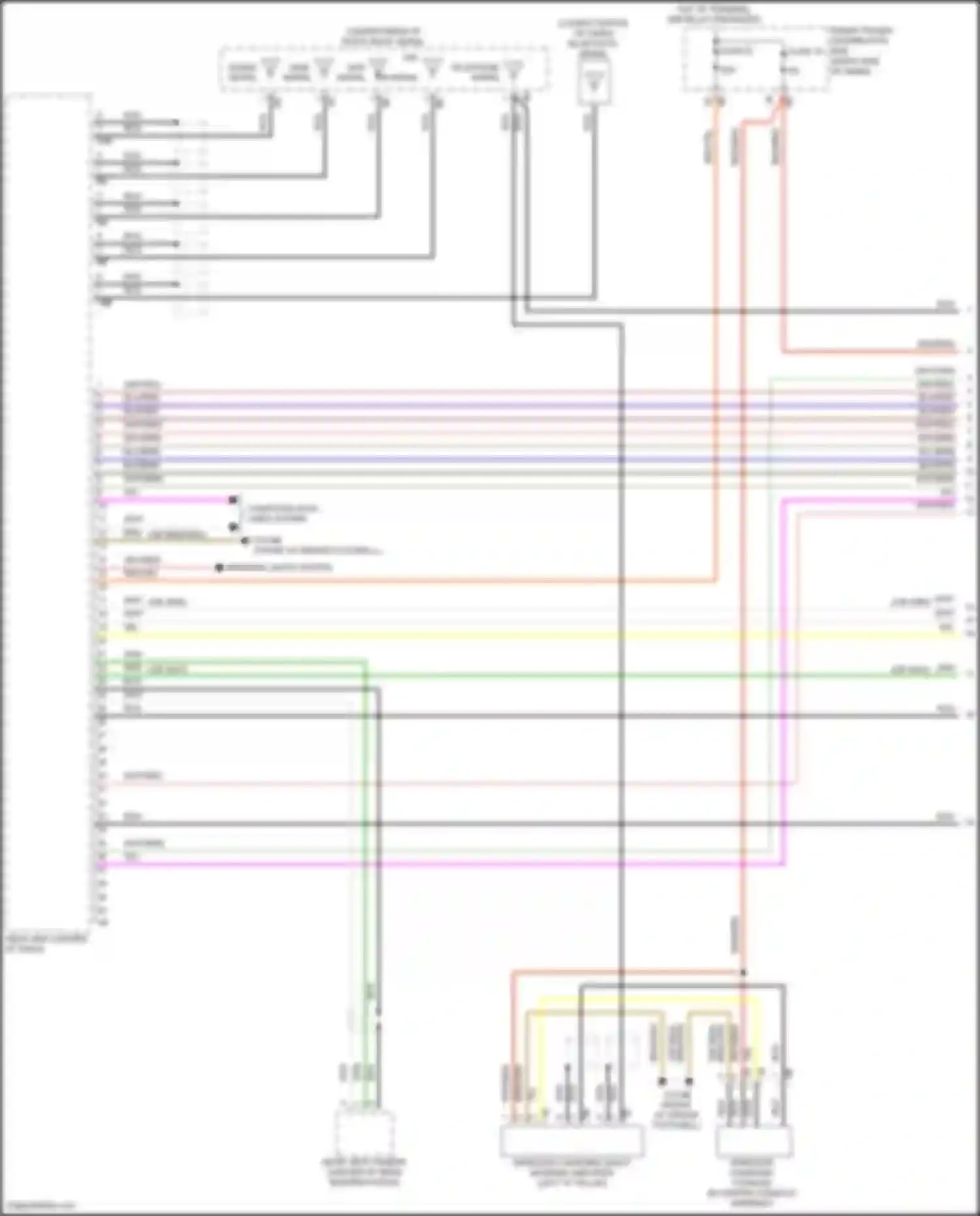 Cooper SD Countryman MINI II (2016-2020): Radio circuit, w/ base radio w/o active sound design (1 of 4)