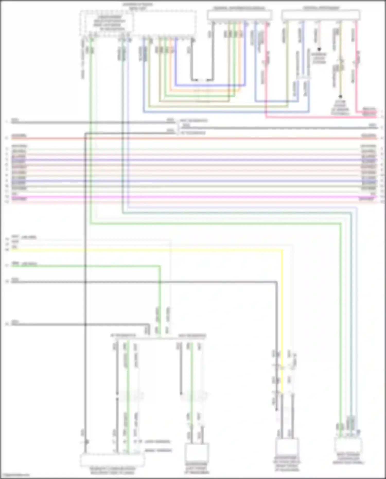 Cooper SD Countryman MINI II (2016-2020): Radio circuit, w/ base radio w/o active sound design (2 of 4)