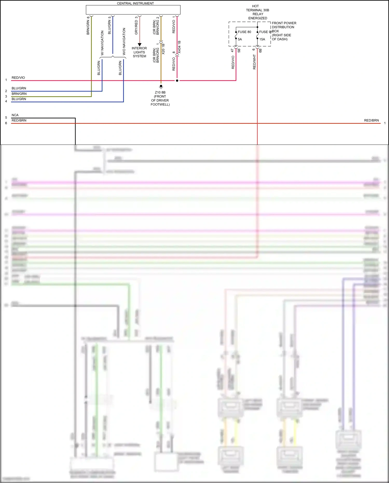 MINI Cooper SD Countryman II (2016-2020) basic version wiring diagram  (3 of 9)