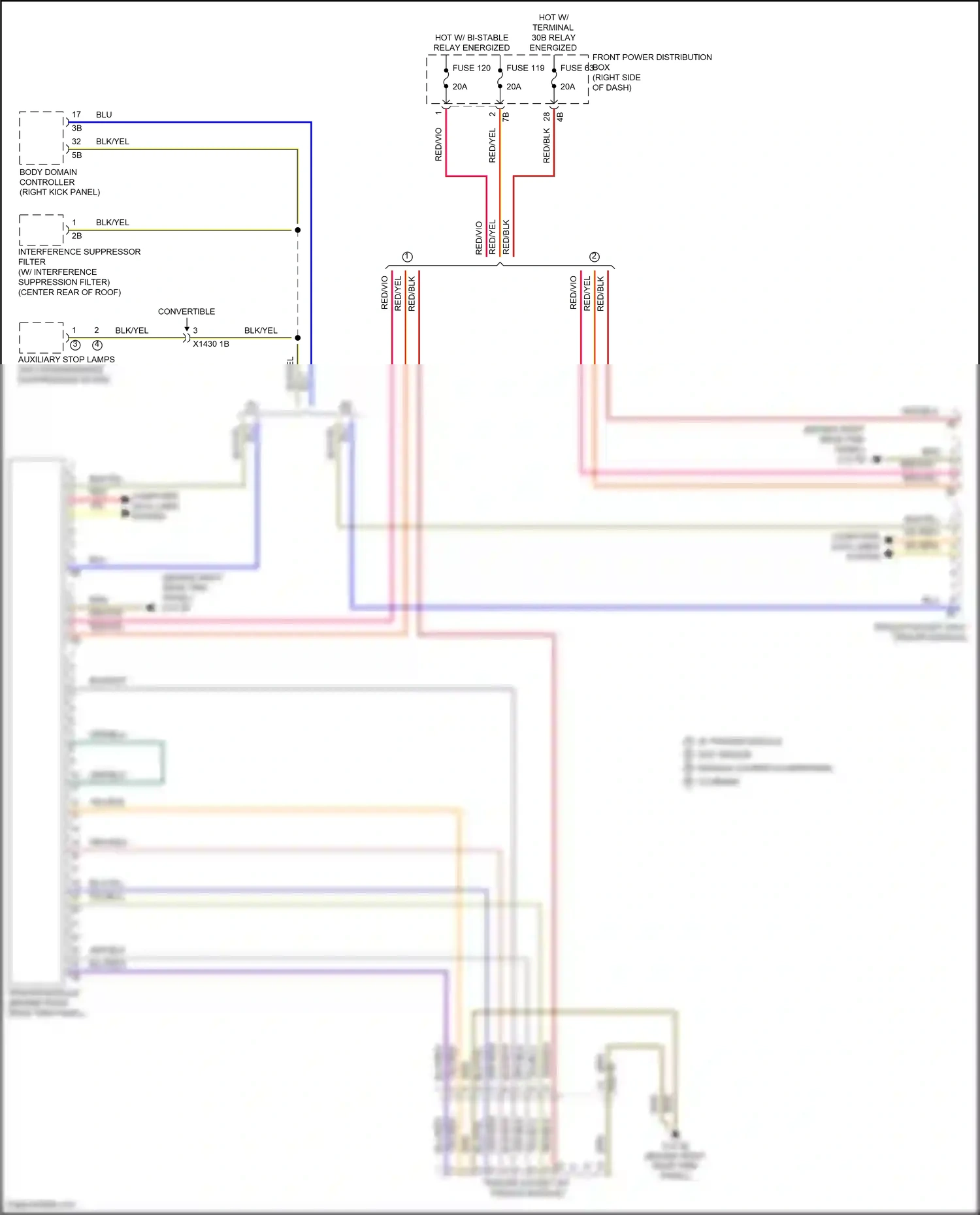 MINI Cooper SD Countryman II (2016-2020) computer data lines system wiring diagram  (59 of 88)