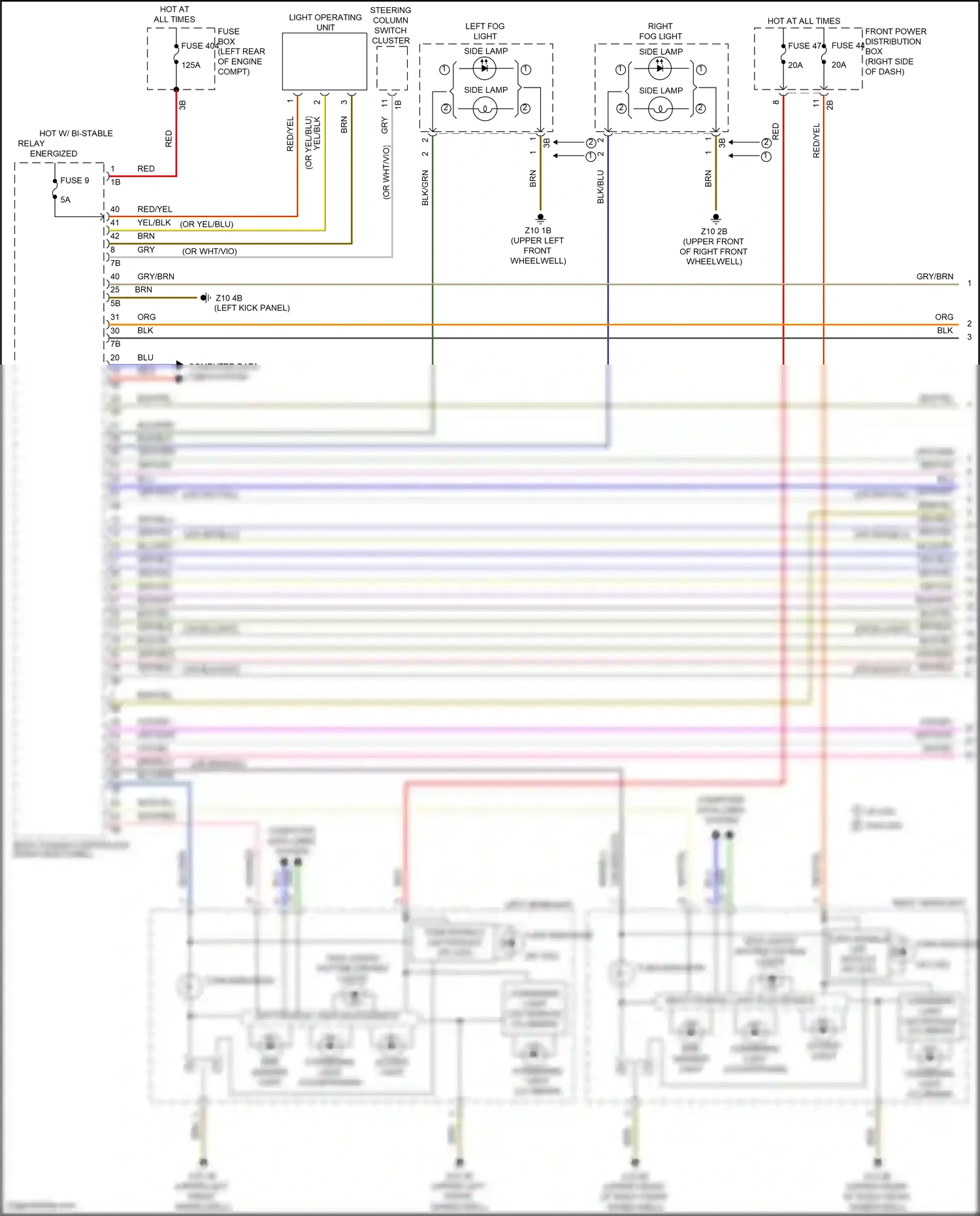 MINI Cooper SD Countryman II (2016-2020) computer data lines system wiring diagram  (58 of 88)