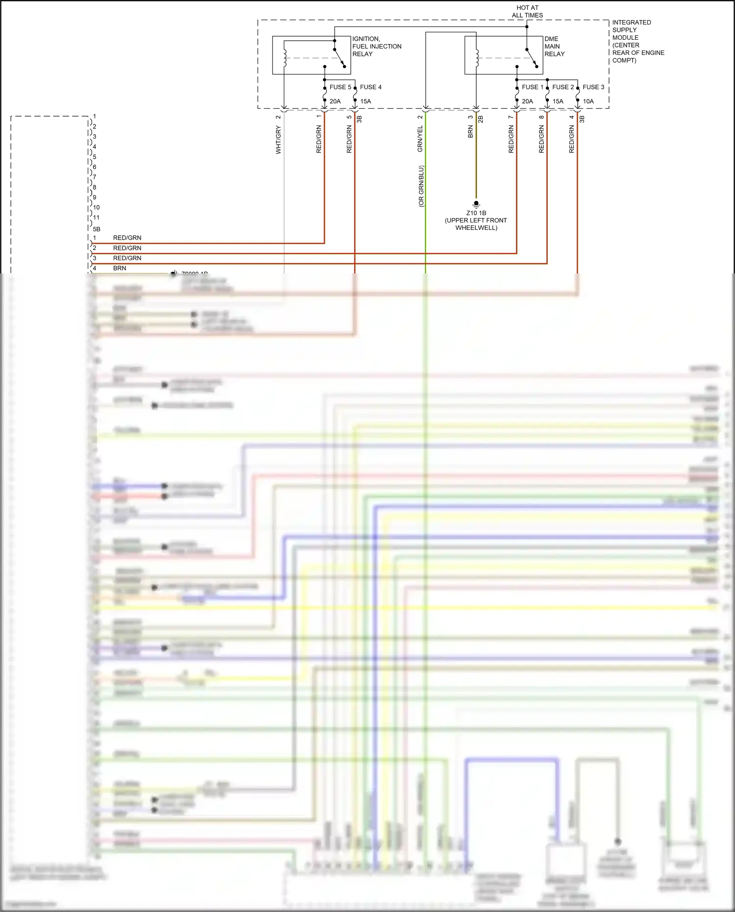 MINI Cooper SD Countryman II (2016-2020) computer data lines system wiring diagram  (83 of 88)