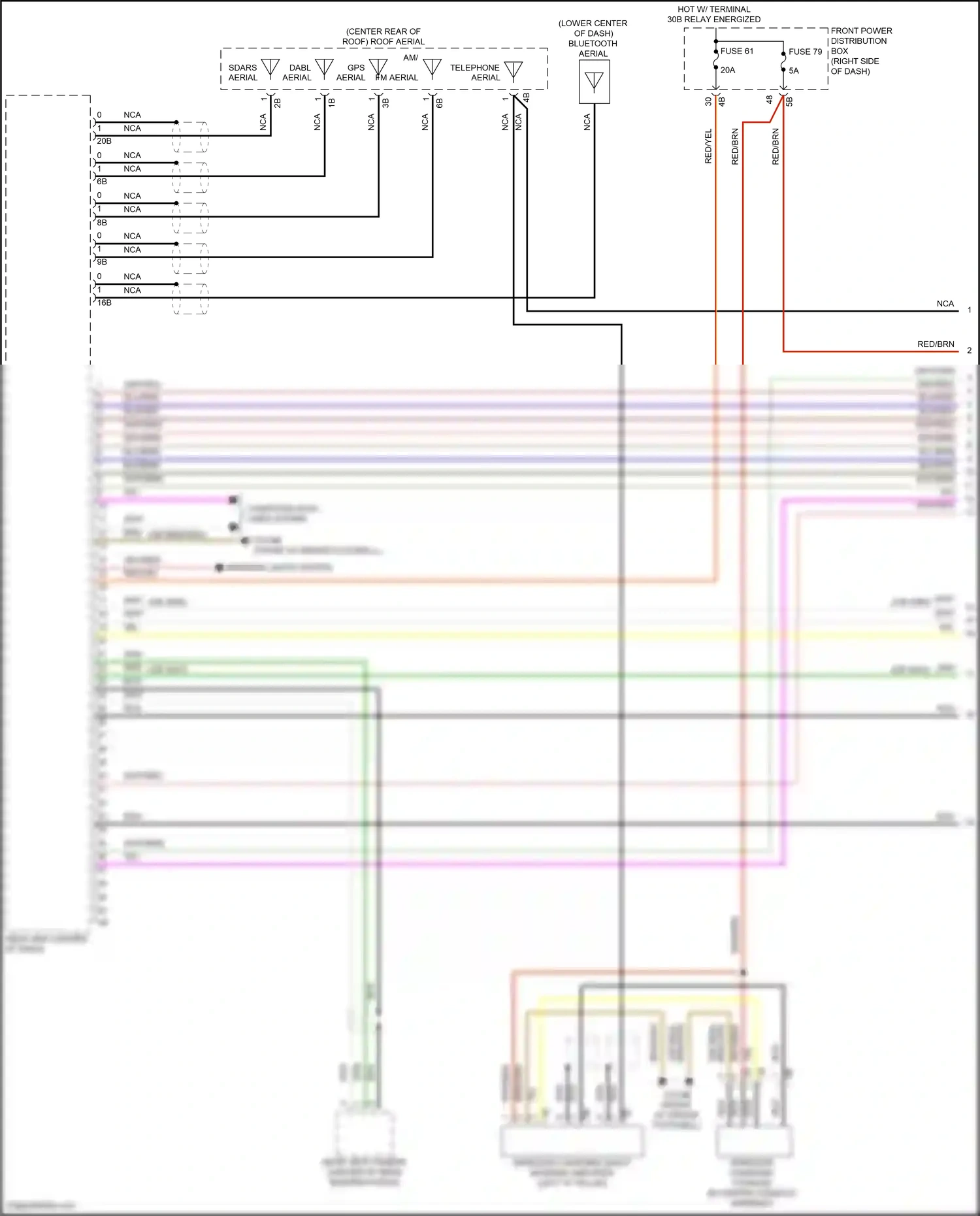 MINI Cooper SD Countryman II (2016-2020) computer data lines system wiring diagram  (13 of 88)