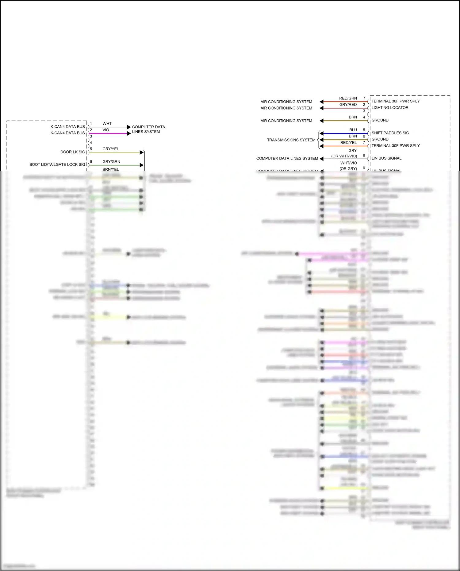 MINI Cooper SD Countryman II (2016-2020) computer data lines system wiring diagram  (41 of 88)