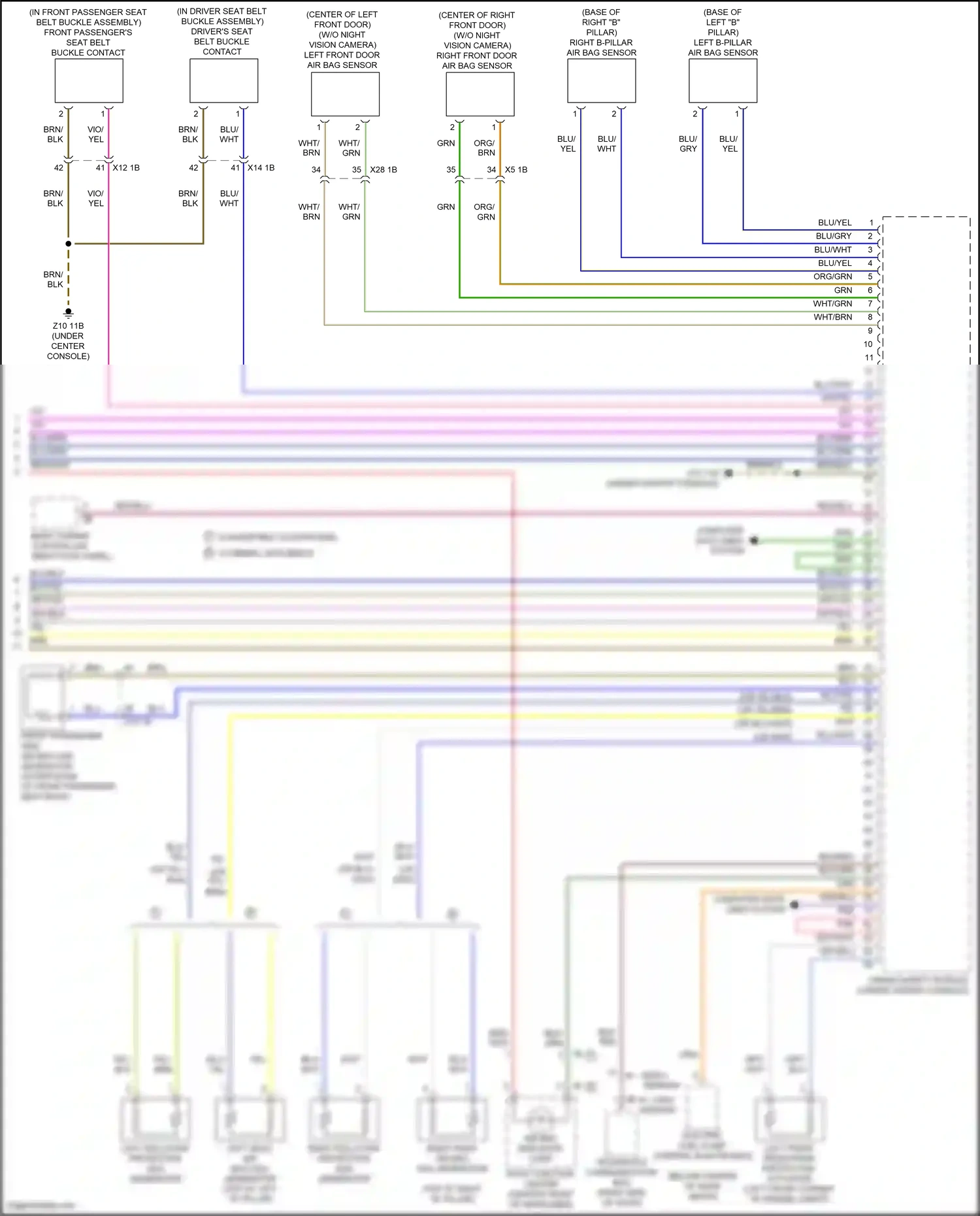 MINI Cooper SD Countryman II (2016-2020) computer data lines system wiring diagram  (49 of 88)
