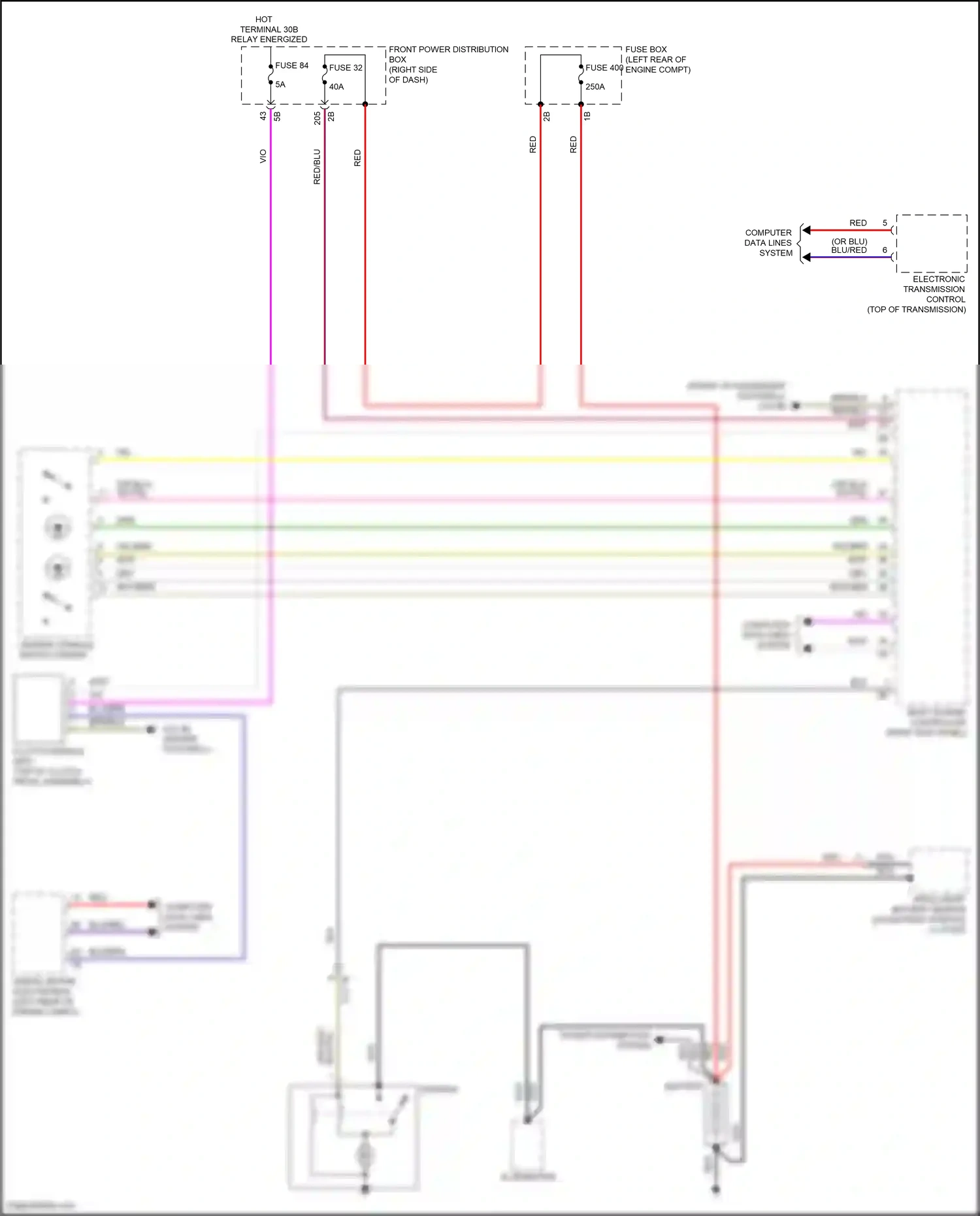 MINI Cooper SD Countryman II (2016-2020) computer data lines system wiring diagram  (10 of 88)