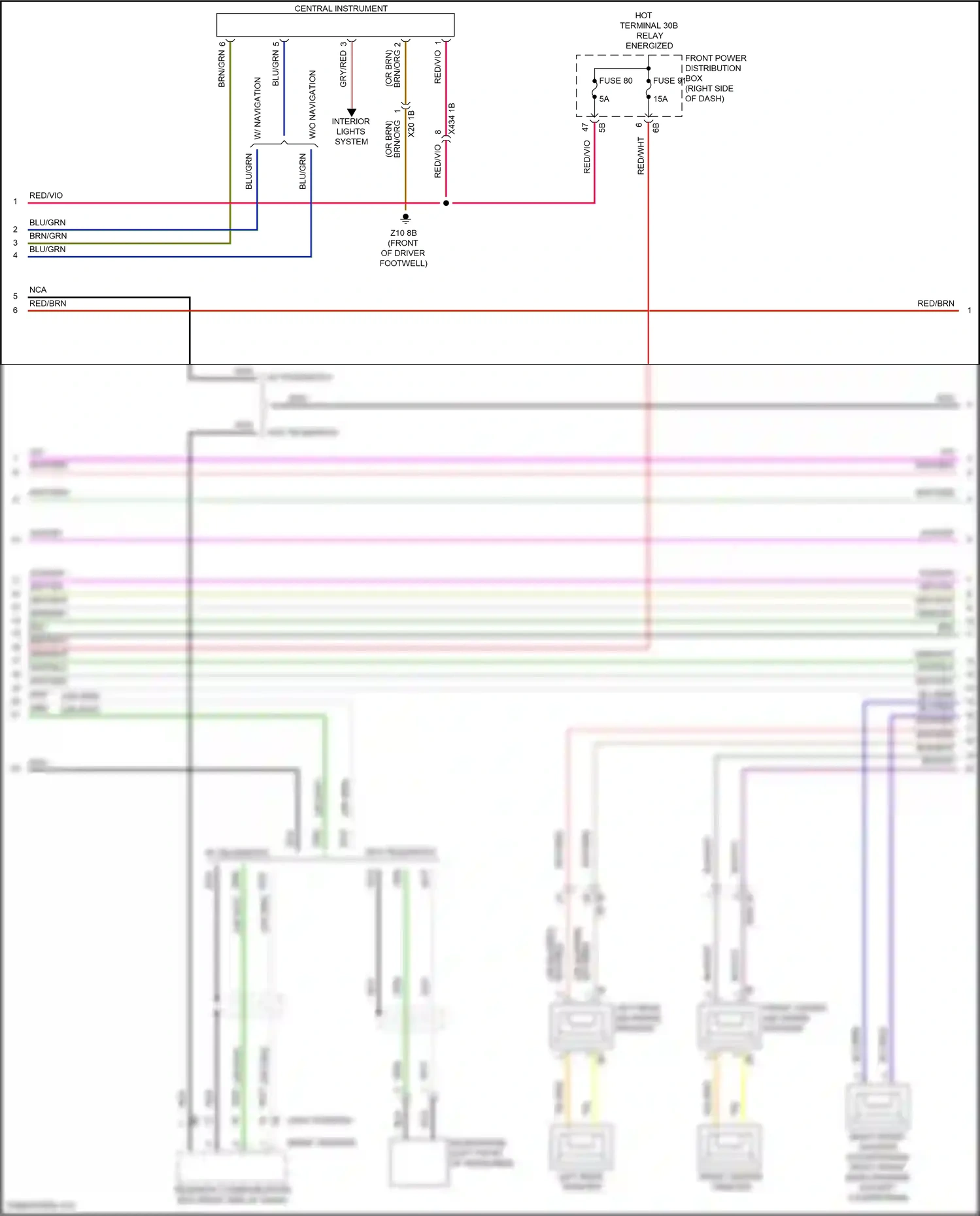 MINI Cooper SE Countryman II (2016-2020) basic version wiring diagram  (3 of 9)