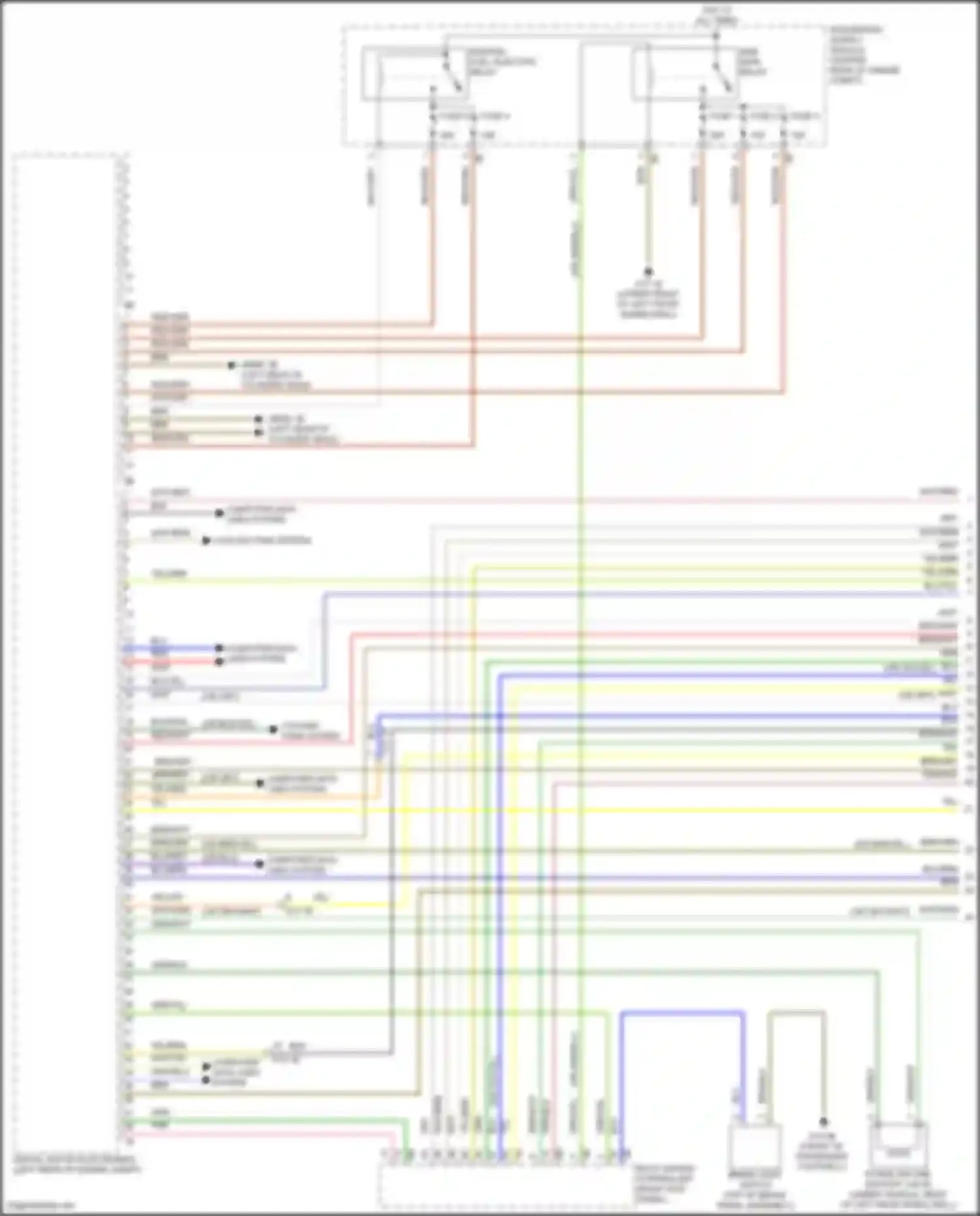 Wiring diagram body domain controller for MINI Cooper SE Countryman III (2023-2024) (37 of 37)