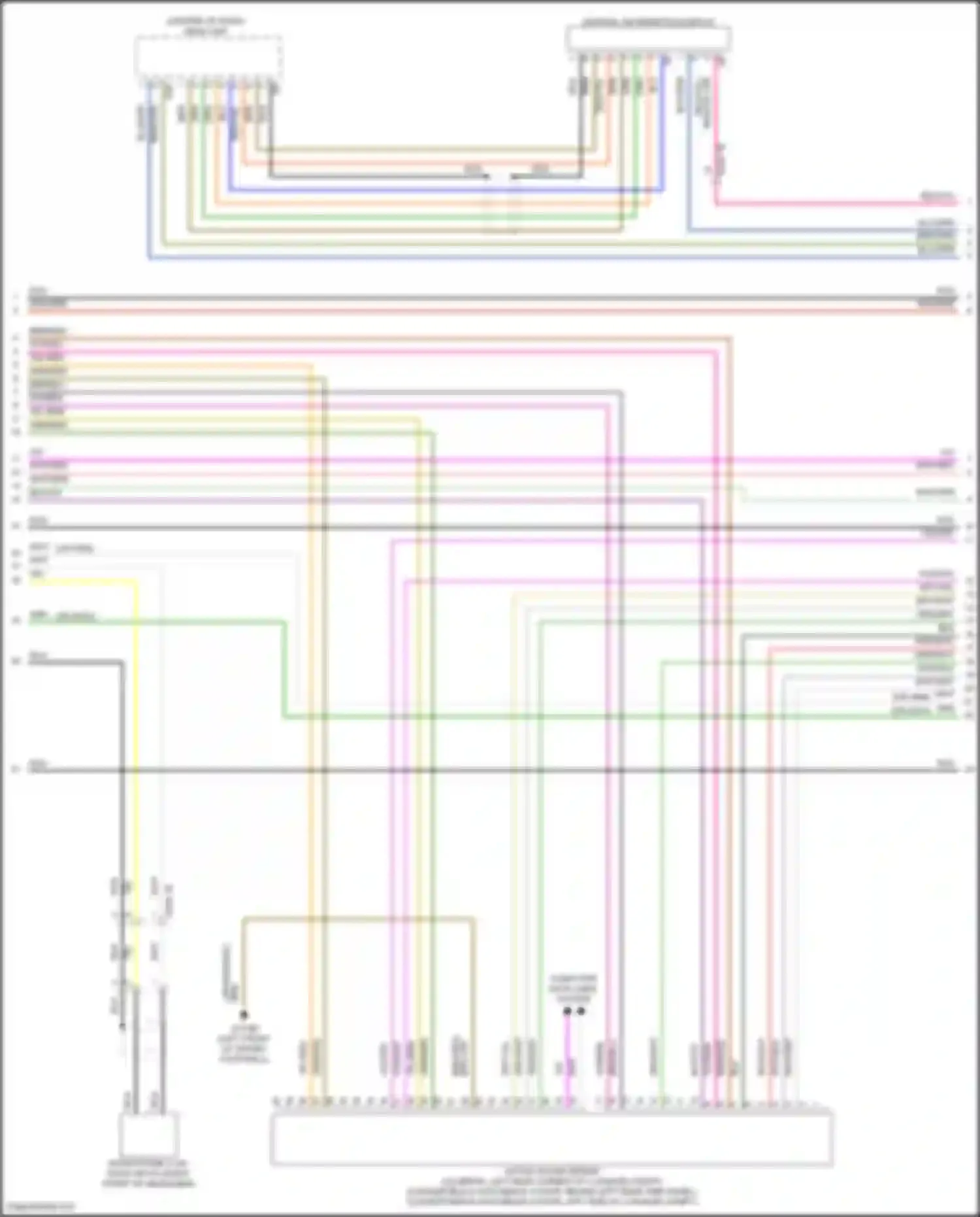 Wiring diagram vio/brn for MINI Cooper SE Countryman III (2023-2024) (4 of 20)