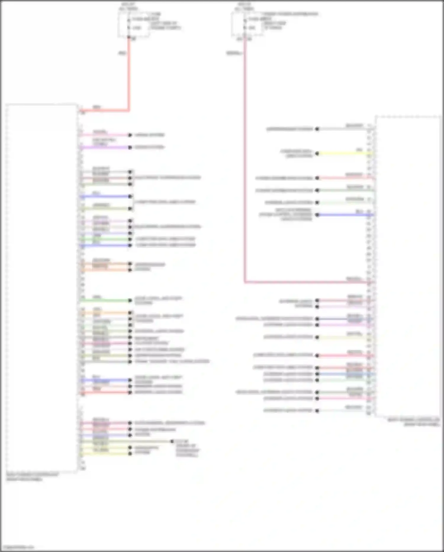 Cooper SE MINI III facelift 2 (2021-2024): Body control modules circuit, electric (1 of 4)