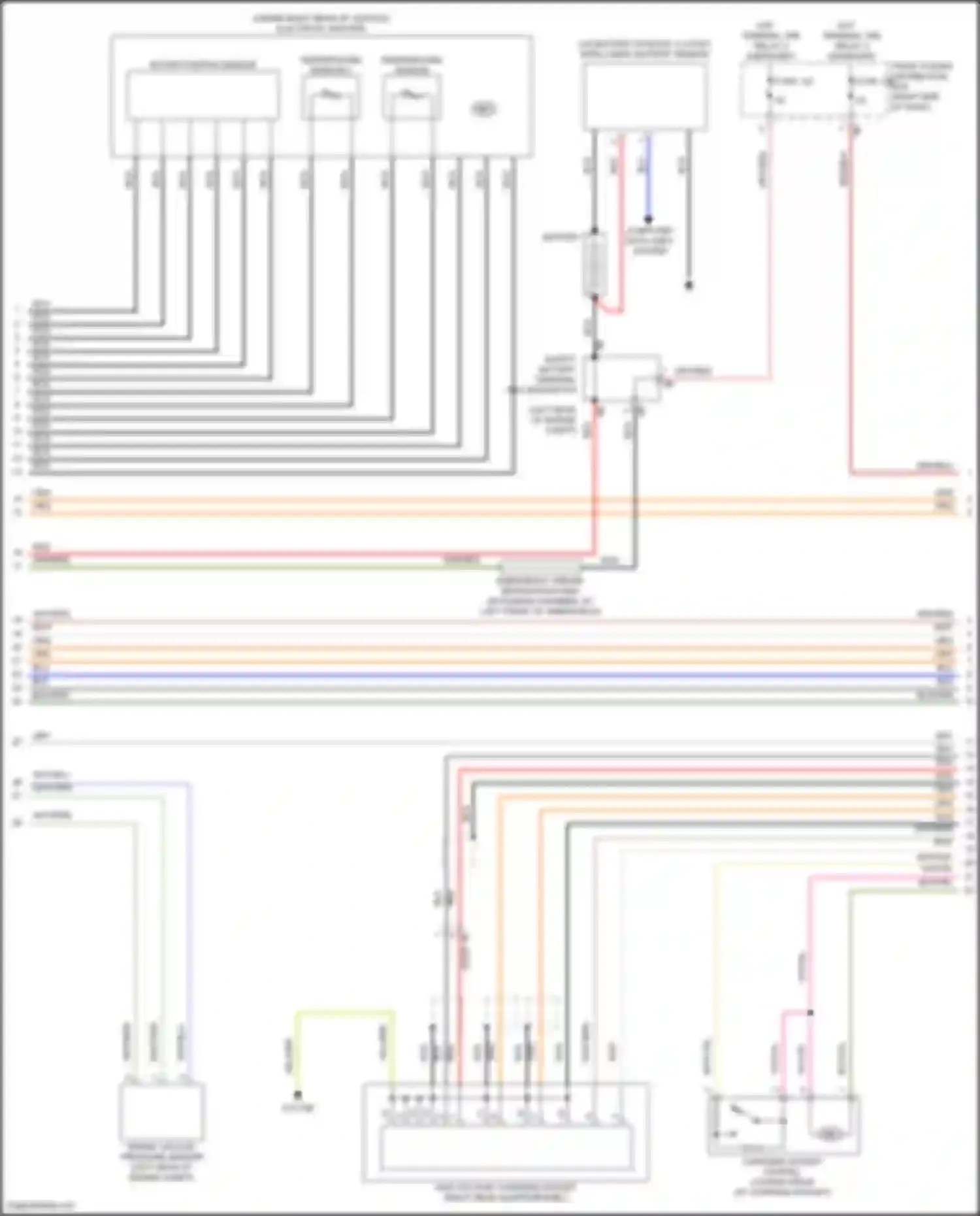 Cooper SE MINI III facelift 2 (2021-2024): Wiring diagram engine performance electric (4 of 8)