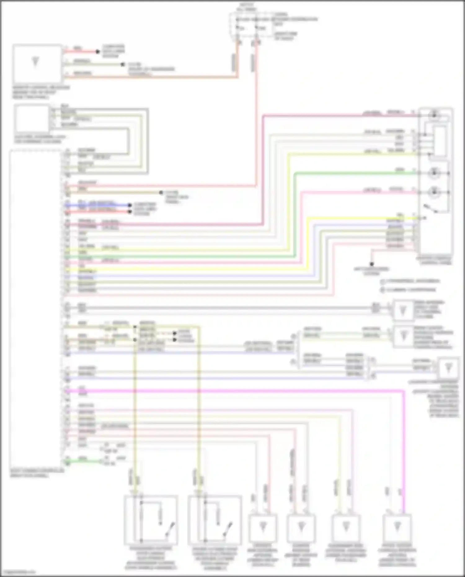 Wiring diagram blk/yel for MINI Cooper SE III facelift 2 (2021-2024) (1 of 33)